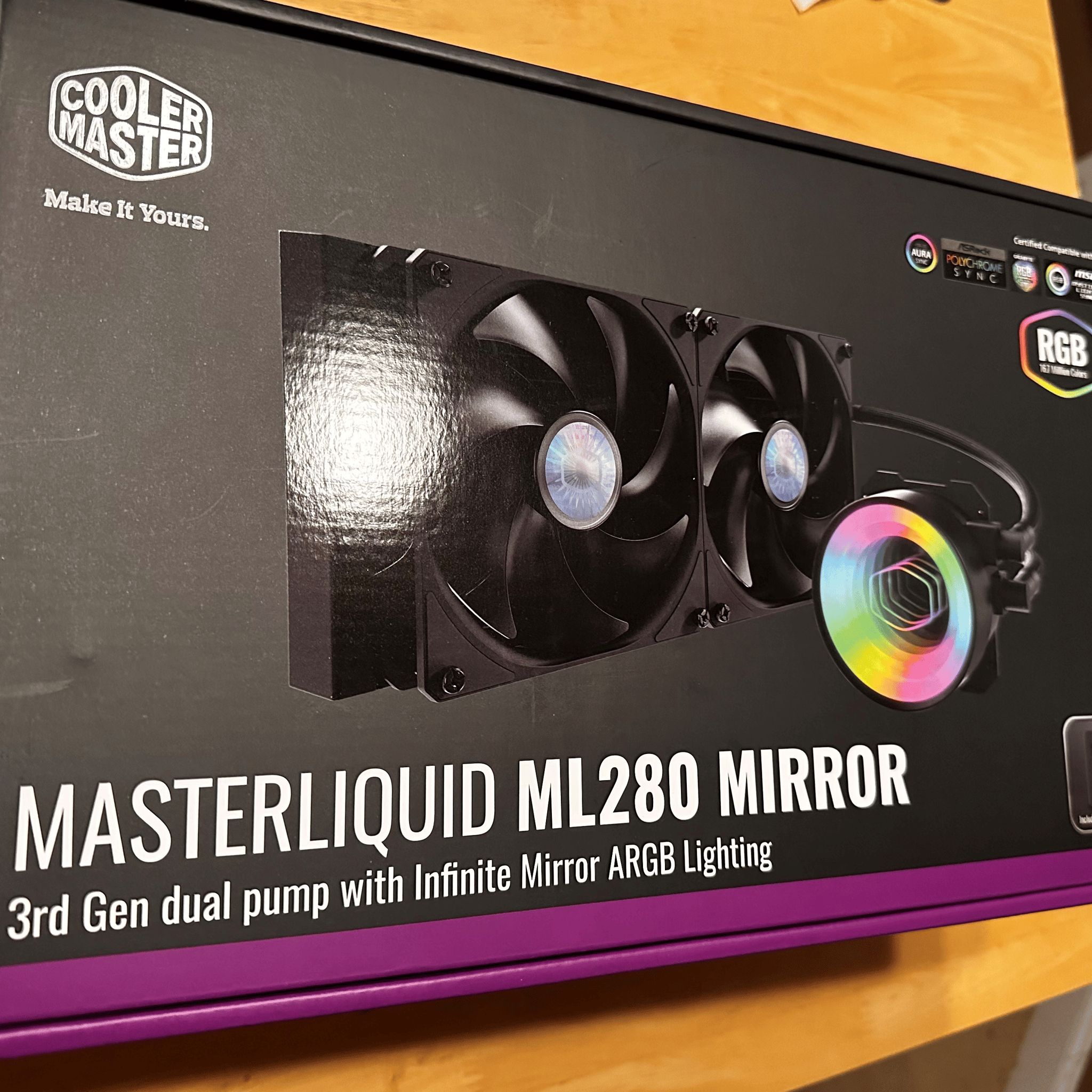 Cooler Master MasterLiquid ML280 Mirror Liquid CPU Cooler
