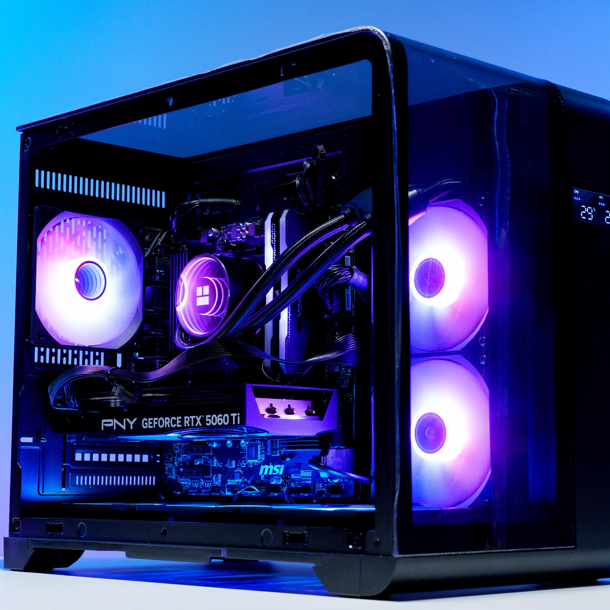 RTX 5060 Ti 16GB + Ryzen 7 5800x Gaming PC | 32GB DDR4 RAM | 1TB m.2