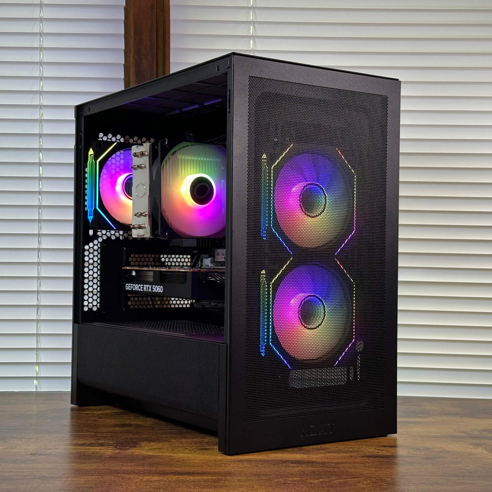 RTX 5060 8GB | Ryzen 5 3600 | 16GB DDR4 | 1.5TB Storage | Win11 | WIFI | 1080P/1440P Gaming PC