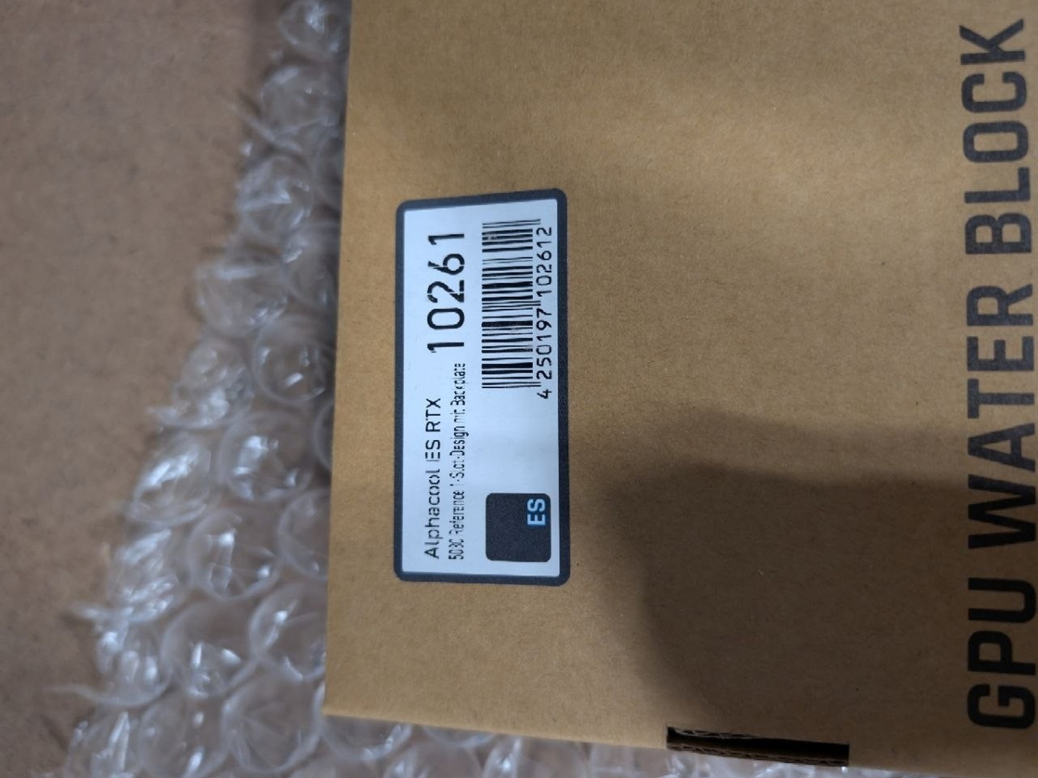Alphacool ES RTX 5080 Reference 1-Slot-Design Waterblock with Backplate (10261)