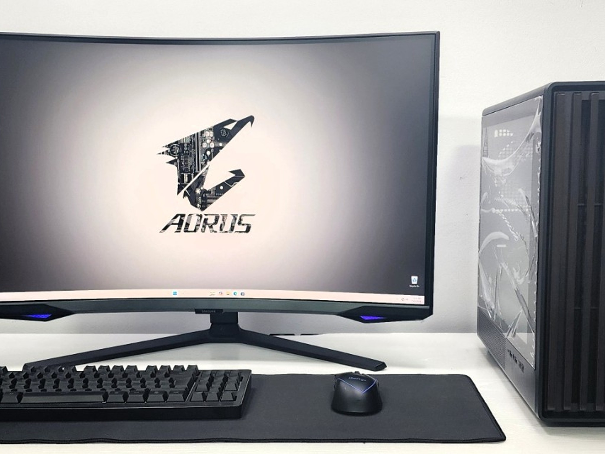 ALL NEW Dark Wood - NO-RGB - Liquid Cooled 1440P Gaming PC - 9600X - 9060XT (16GB) - 32GB - 2TB