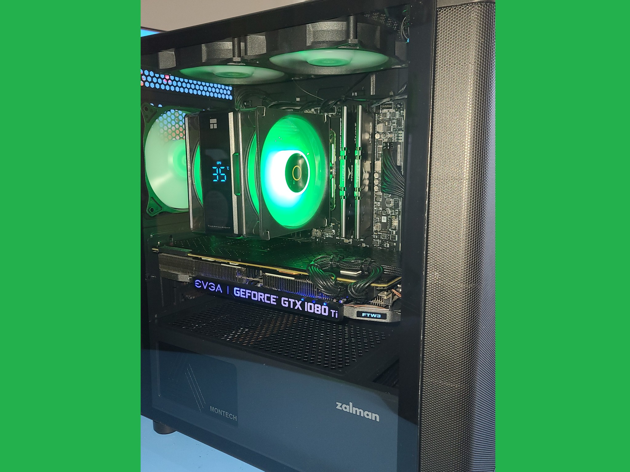 GeForce GTX 1080 Ti Custom Gaming PC - Ryzen 5 5500