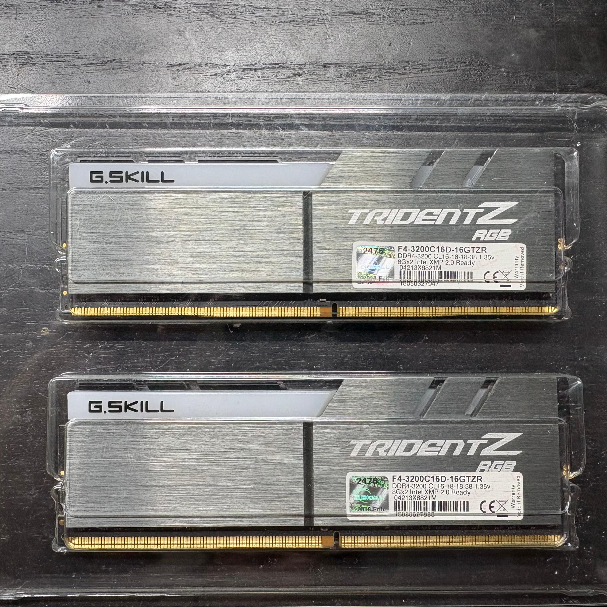 G.Skill 16GB DDR4 RGB