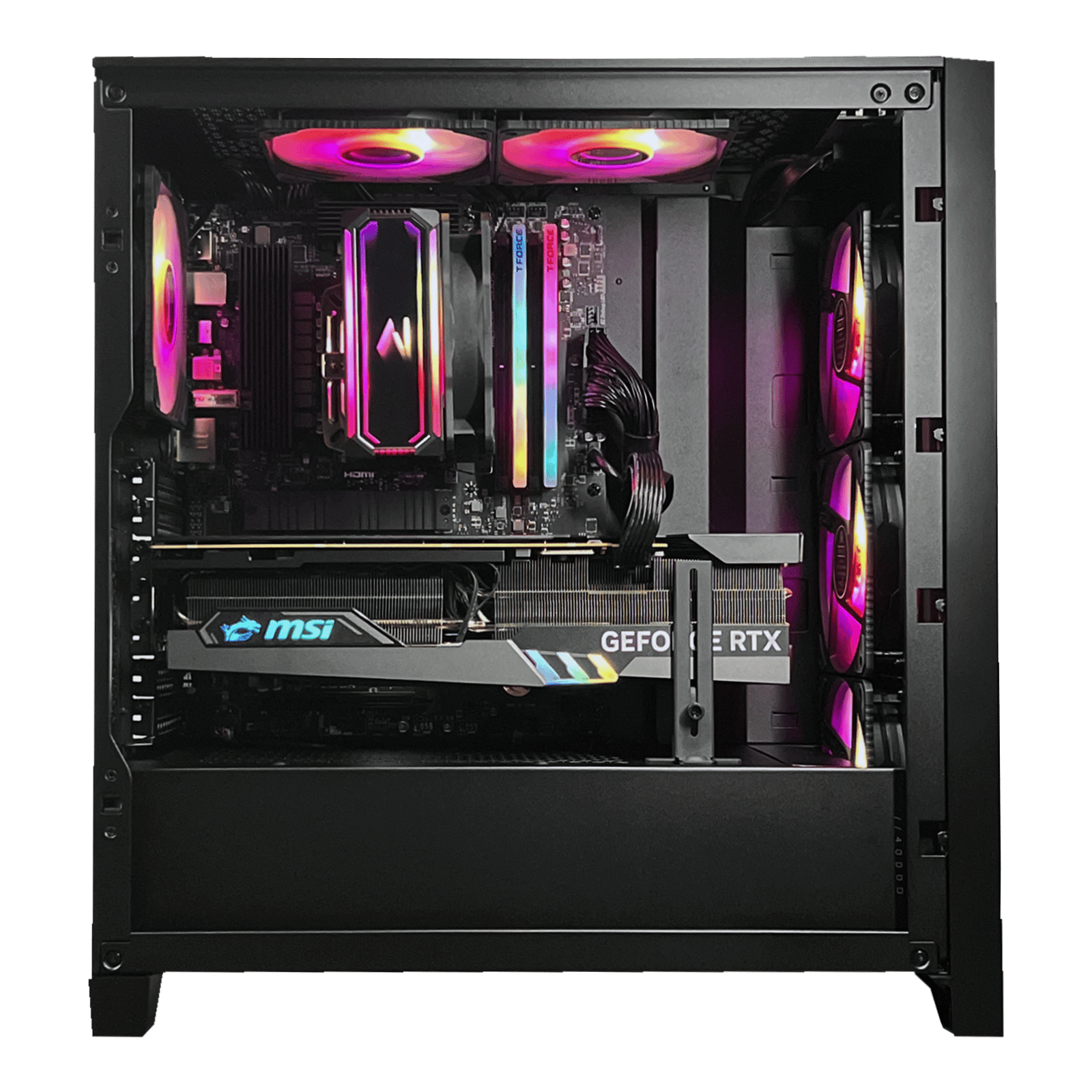 RTX 4090 | Ryzen 7 7800X3D | 32GB DDR5 | 4TB SSD | 850W Gold PSU | ARGB Fans