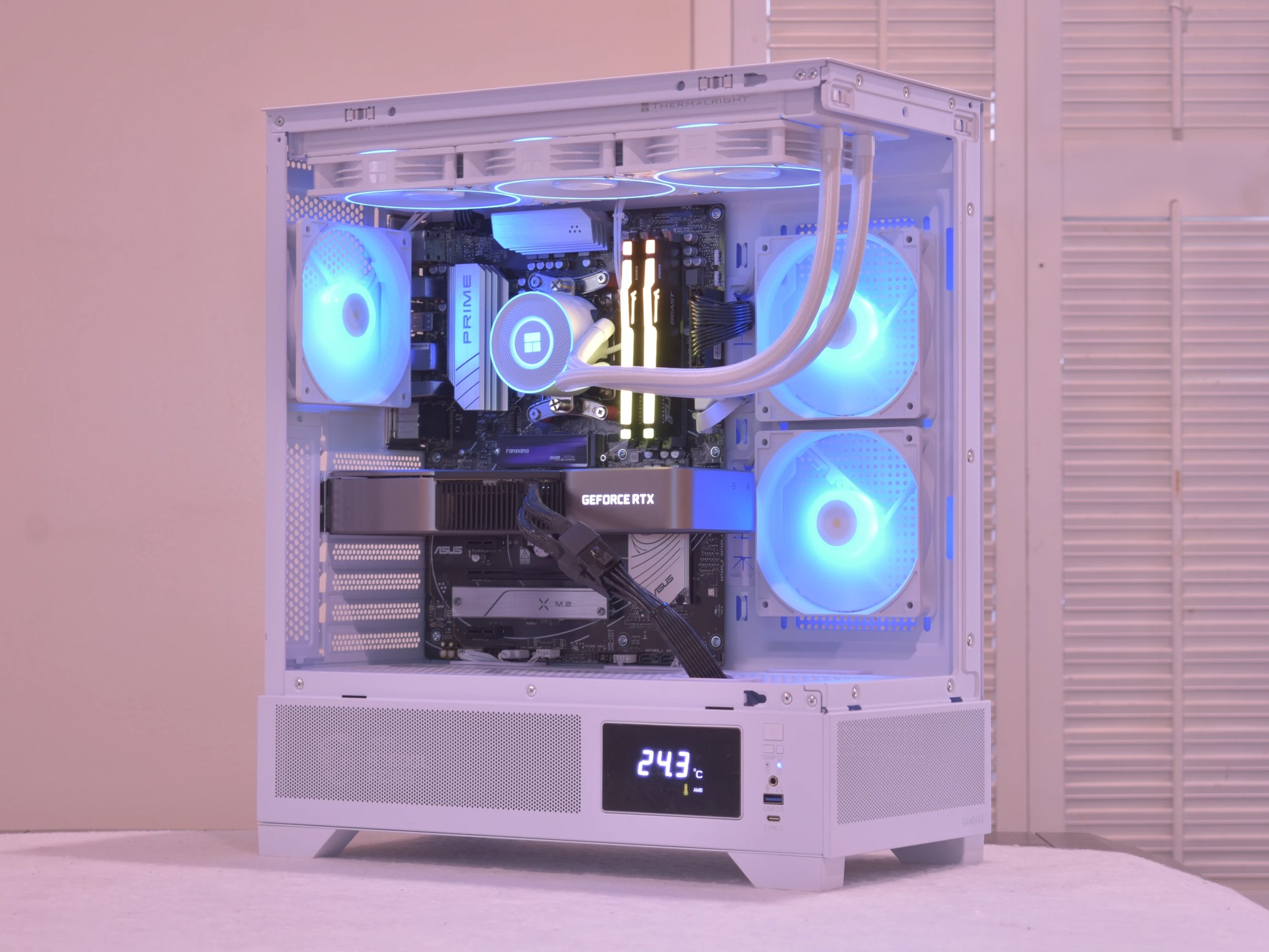 🎮Pro Gamer🎮 Ryzen 5 7600 | RTX 3080 10GB | 16GB DDR5 5200mhz | 1TB nVME SSD | RGB Win11+Wifi