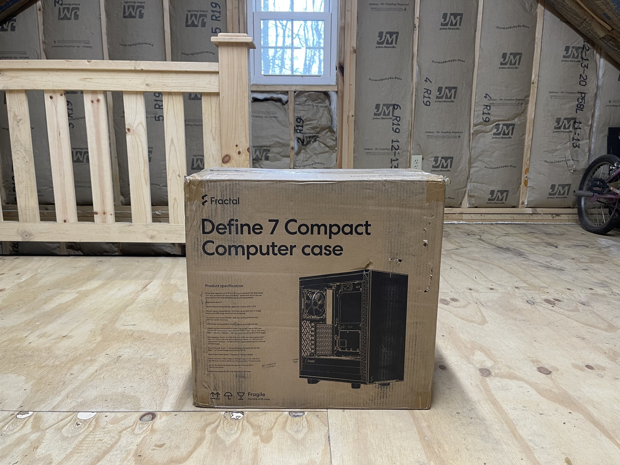Fractal Define 7 Compact: Mid Tower PC Case