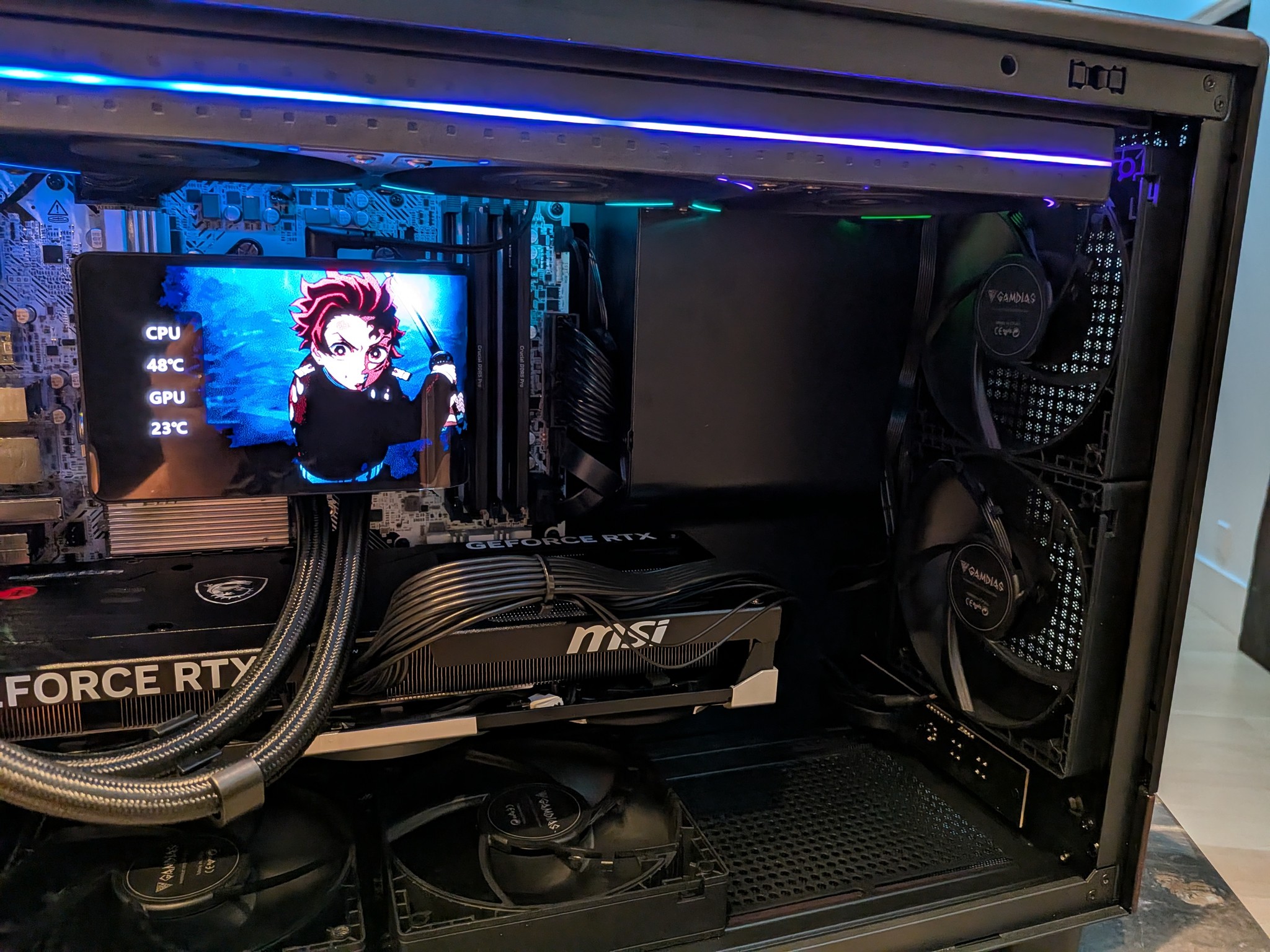 1440p Vision - RTX 5070, Ryzen 7 7700X, 32 GB DDR5 RAM, 2 TB Gen 4 SSD, Liquid Cooled, RGB