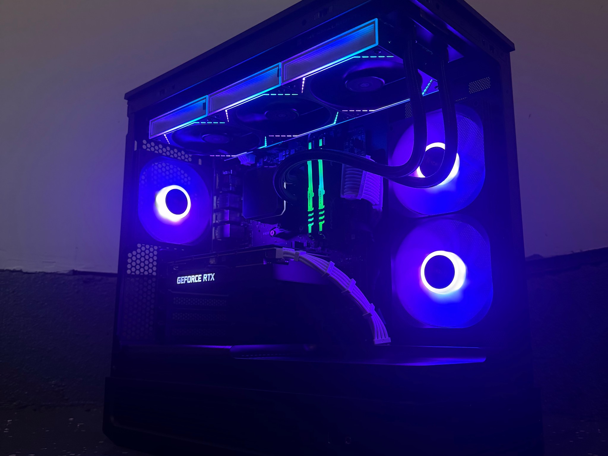 🟣"Voiolet Eclipse"⚫️| 1440p Gaming | RTX 3060 Ti | Ryzen 7 5700G | 16GB Ram | 1TB SSD