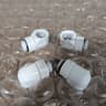 Alphacool Eiszapfen L-Connector Rotatable G1/4 AG to G1/4 IG-4pcs Set (17619)