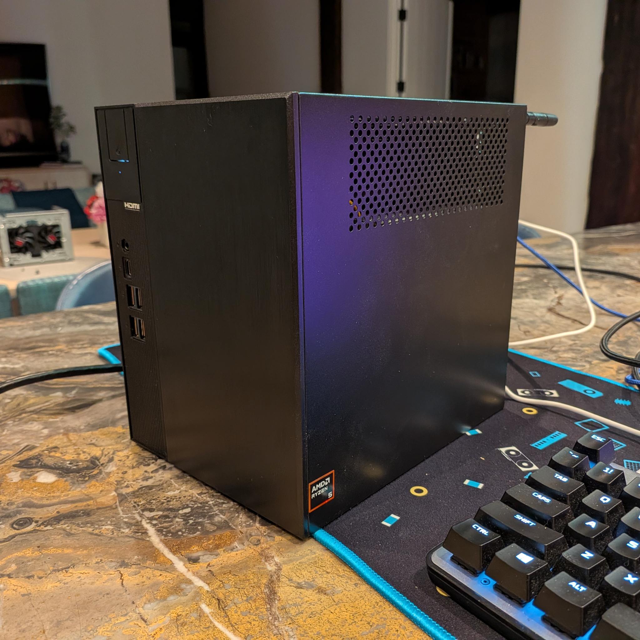 Steam Machine Killer - RX 7600, Ryzen 5 5600, 32 GB DDR4 RAM, 2 TB NVME