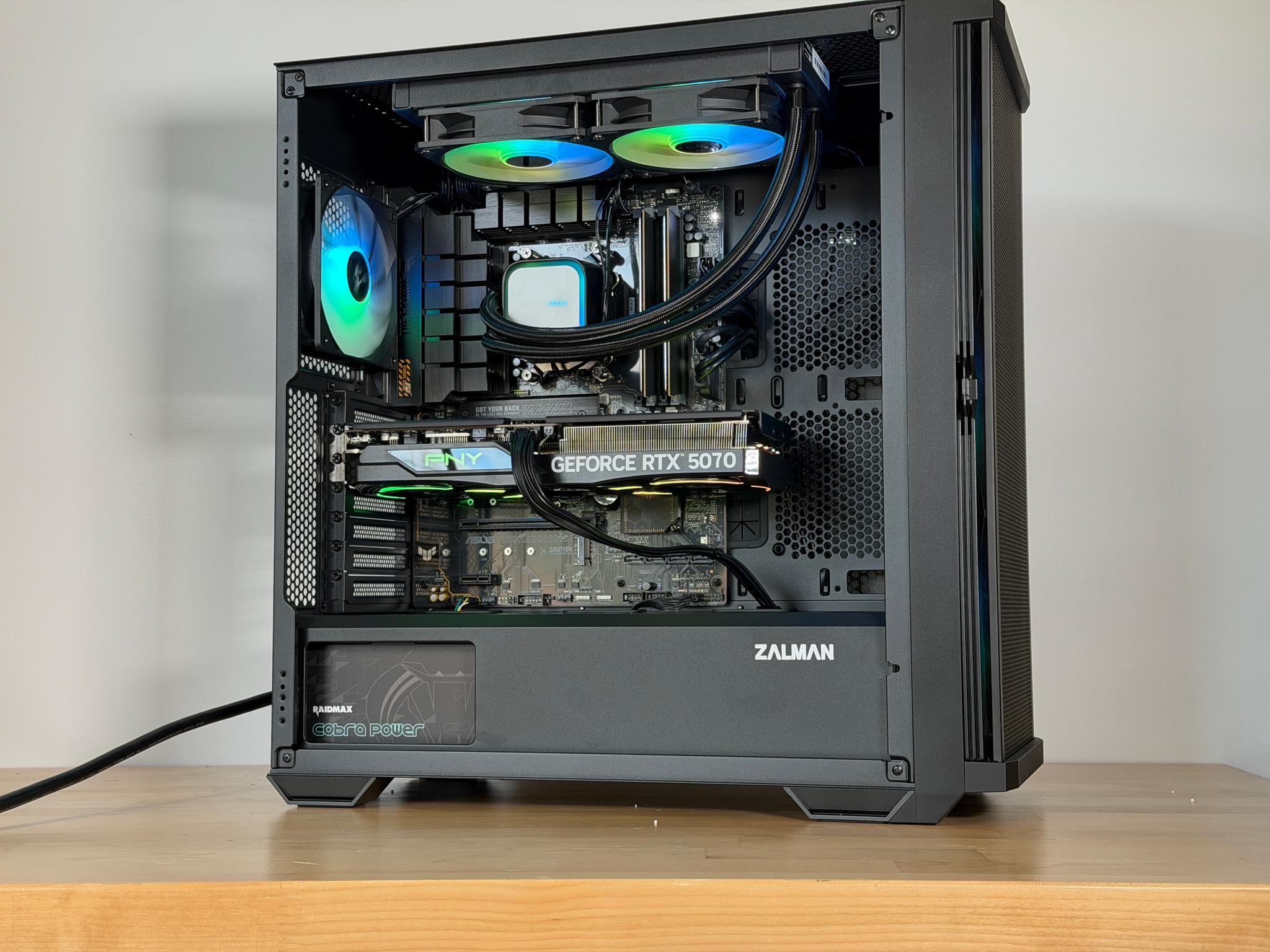 Ryzen 5 9600x RTX 5070 Gaming PC