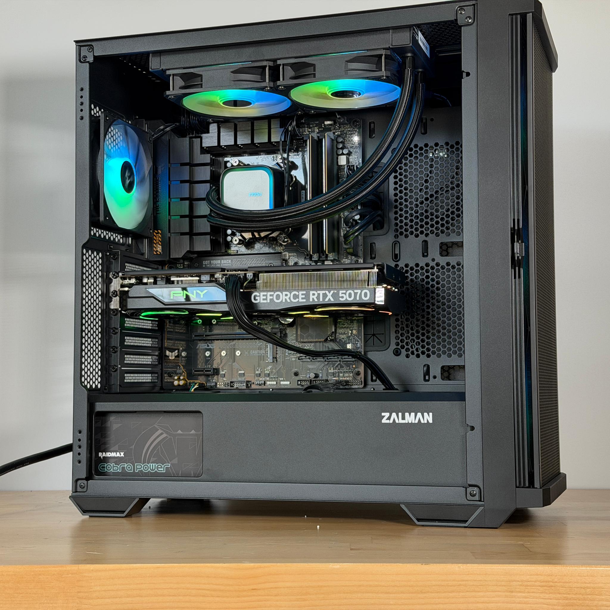 Ryzen 5 9600x RTX 5070 Gaming PC