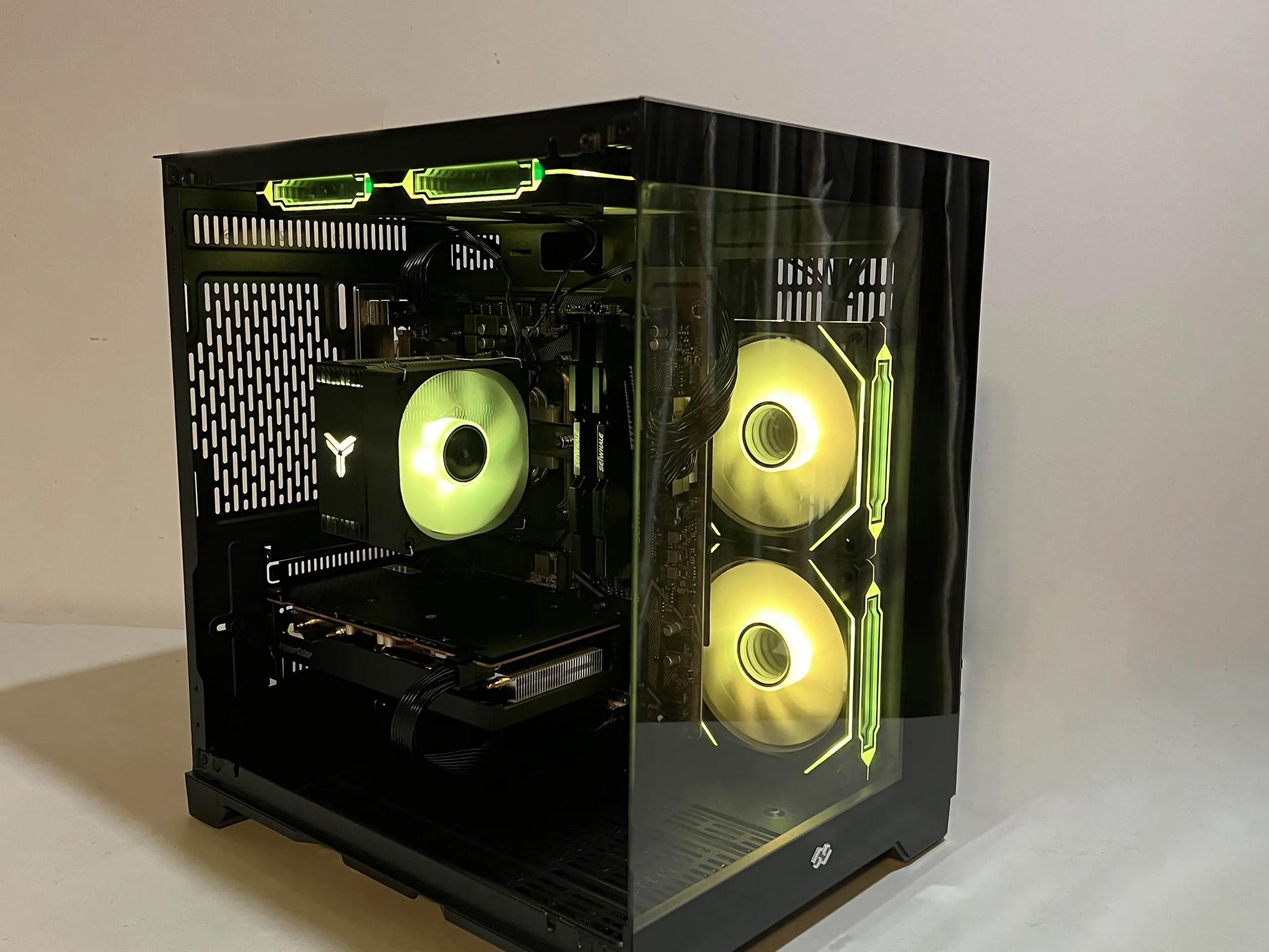 🔥SALE🔥R5-5600|RX 7600|1TB M.2|16GB RAM-DeepHuo Brand NEW Pre-Built PC
