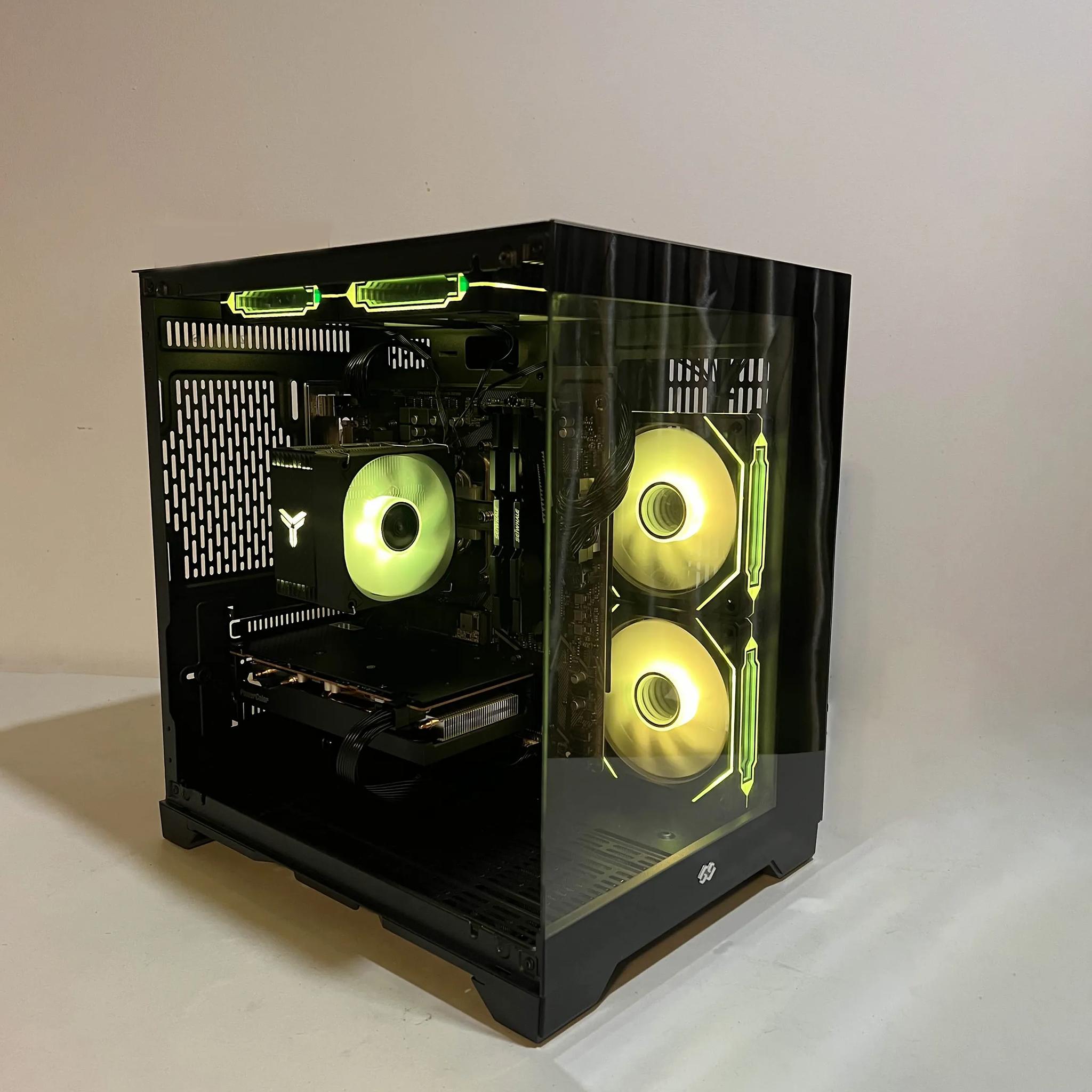 🔥SALE🔥R5-5600|RX 7600|1TB M.2|16GB RAM-DeepHuo Brand NEW Pre-Built PC
