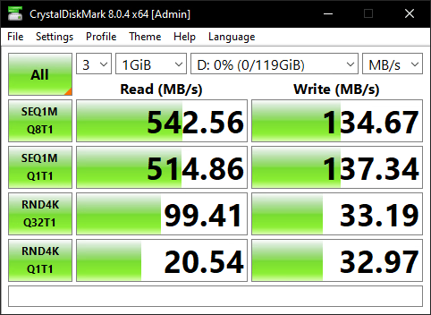 Samsung CM871 M.2 SATA 128GB SSD