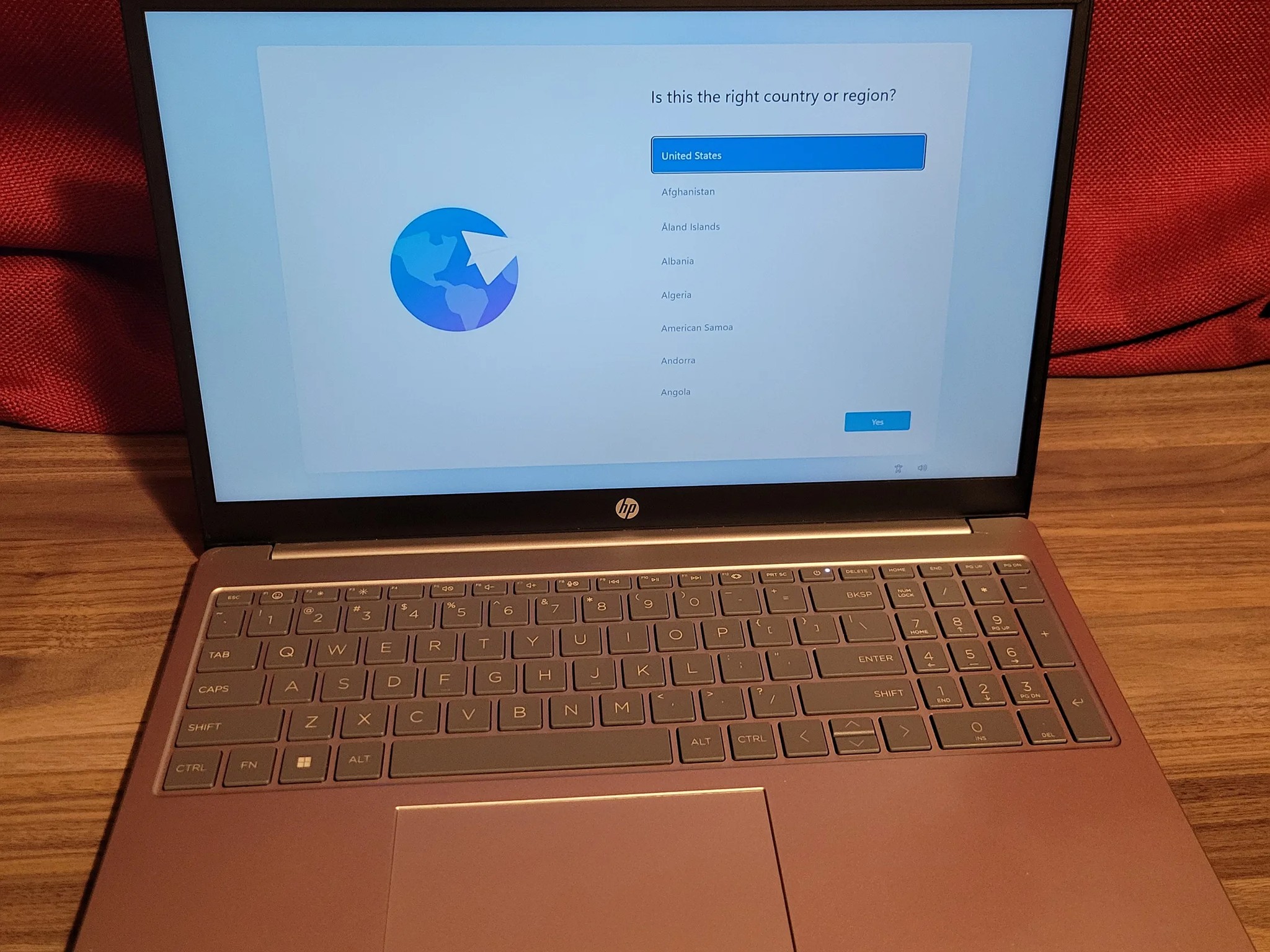 HP Laptop-15.6" Screen-Ryzen 5-256gb-16gb Ram- 15fc0093dx