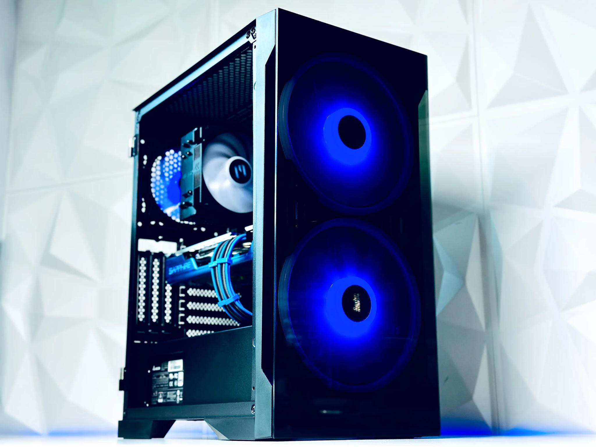 💙💎 SAPPHIRE Gaming PC🔷AMD RX 580 8GB 🔷Intel Core i7 4770🔷16GB  RAM🔷500GB SSD