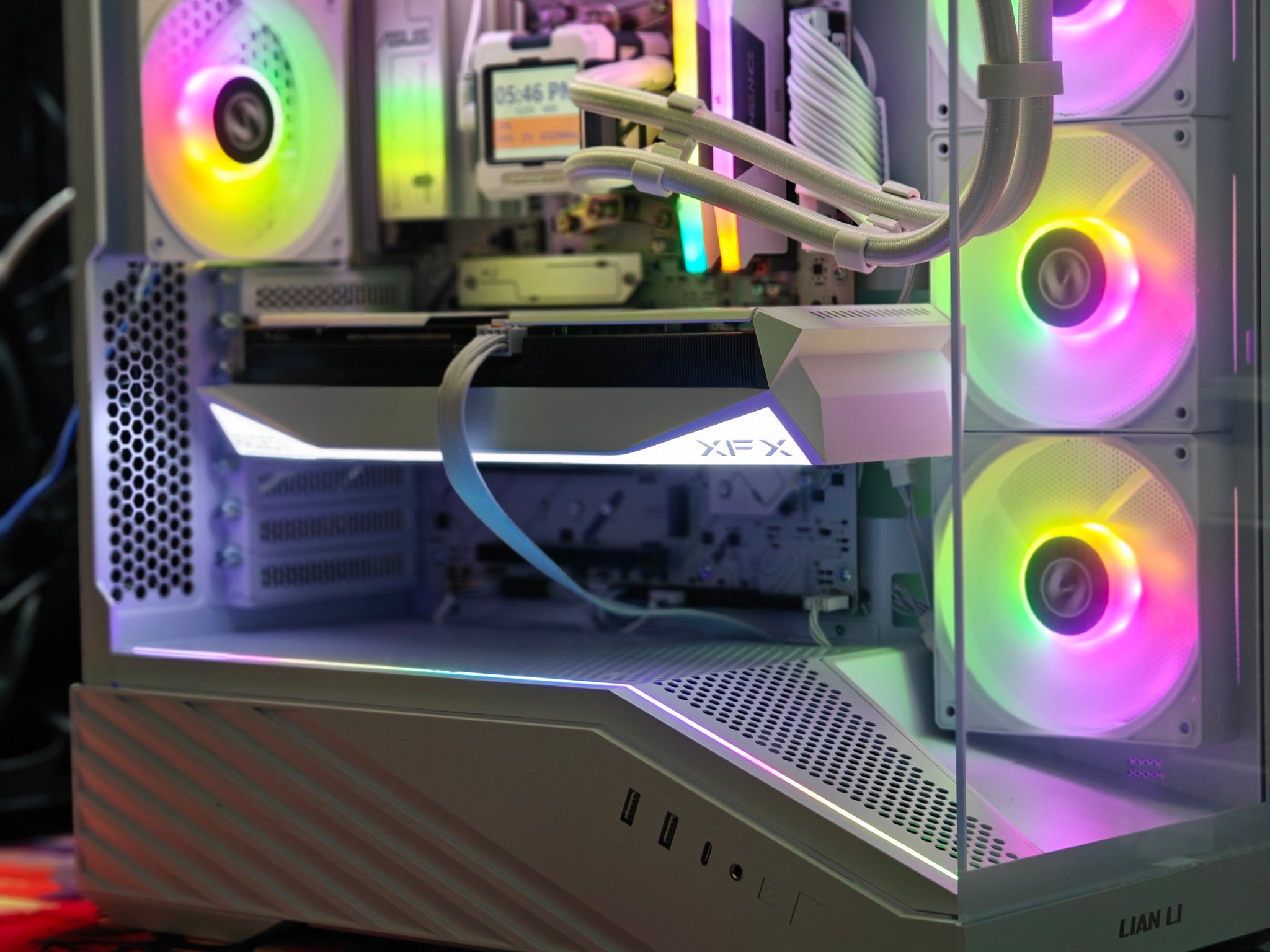 On Sale White AMD Ultimate Gaming Desktop PC