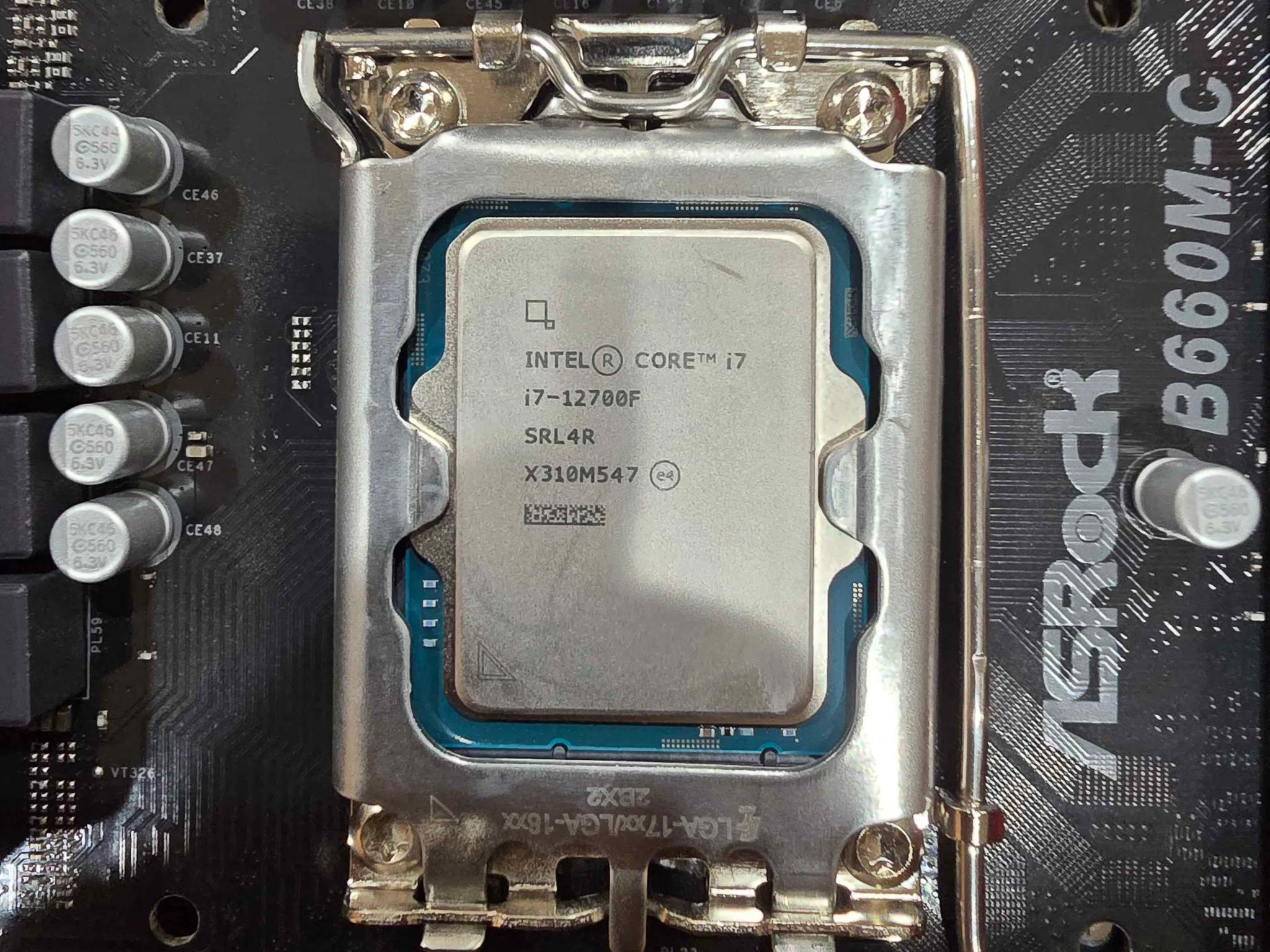 Intel I7-12700F Motherboard and Ram Combo
