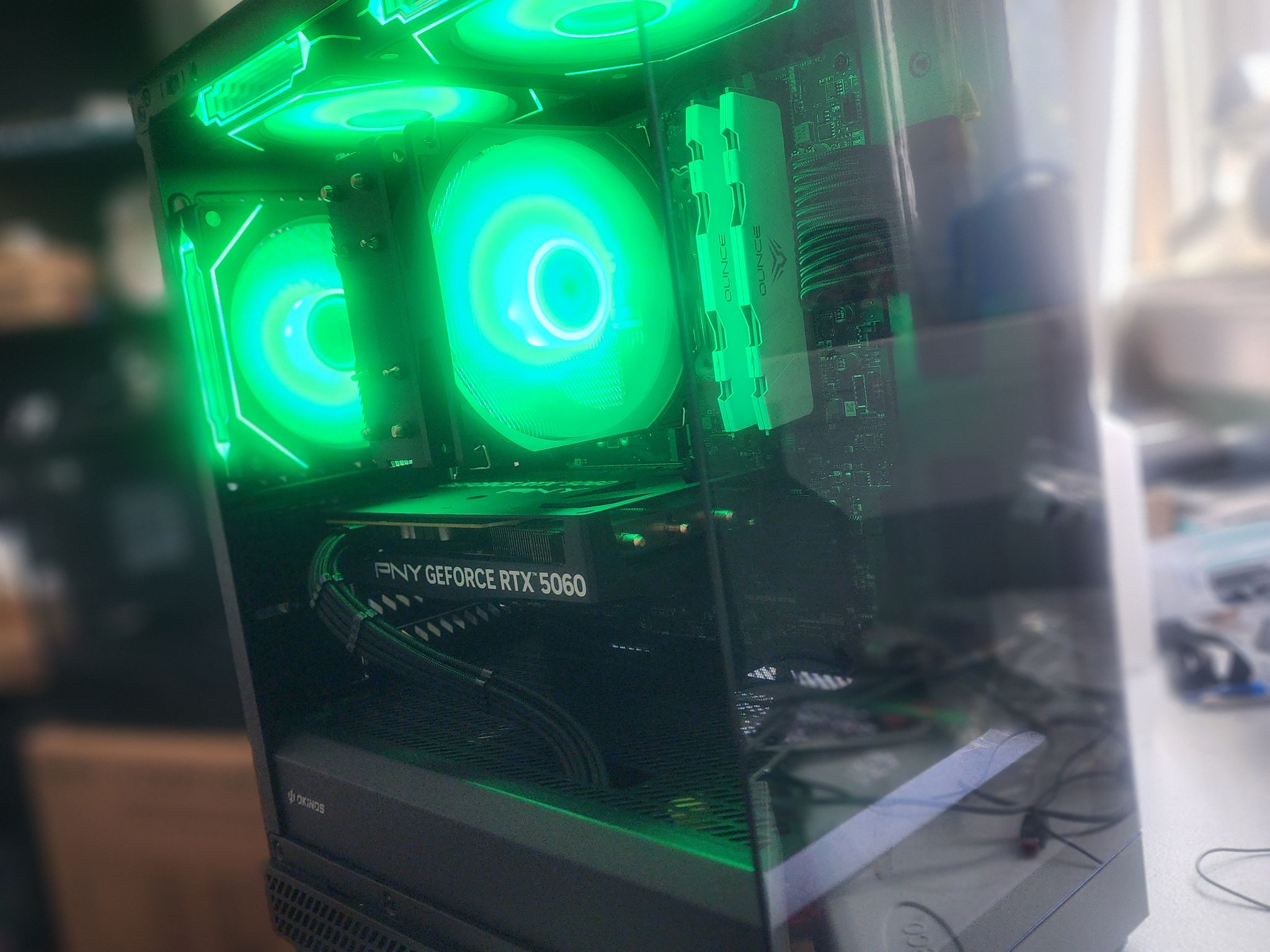 GeForce RTX 5060 Custom Gaming PC - Ryzen 5 3600