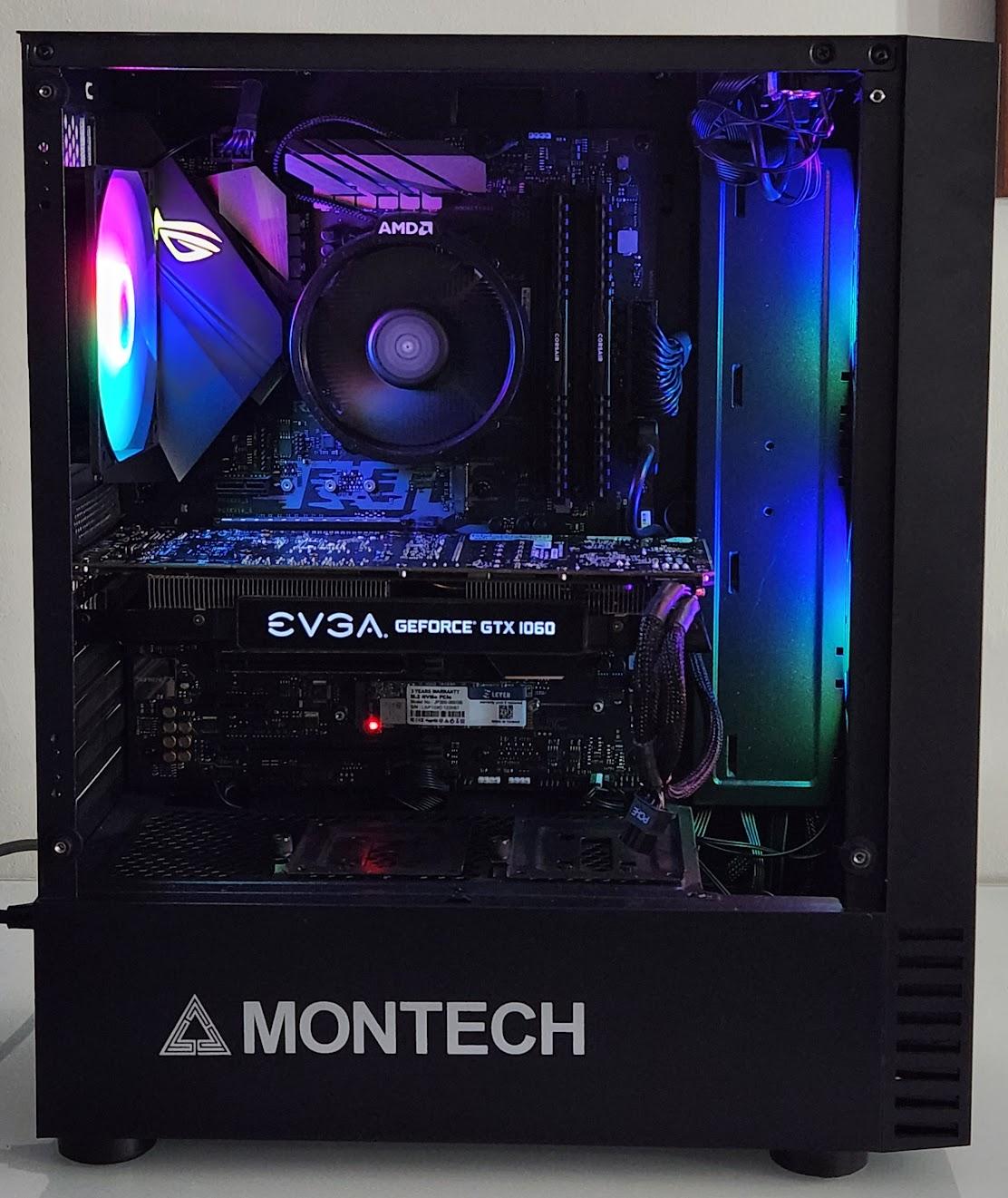 Budget Gaming PC - Ryzen 5 3600 | 16gb DDR4 | GTX 1060 6GB | 1tb NVMe