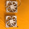 2x NZXT RF-Q12CR Case Fans 2x Thermalright TL-C12CW RGB Case Fans