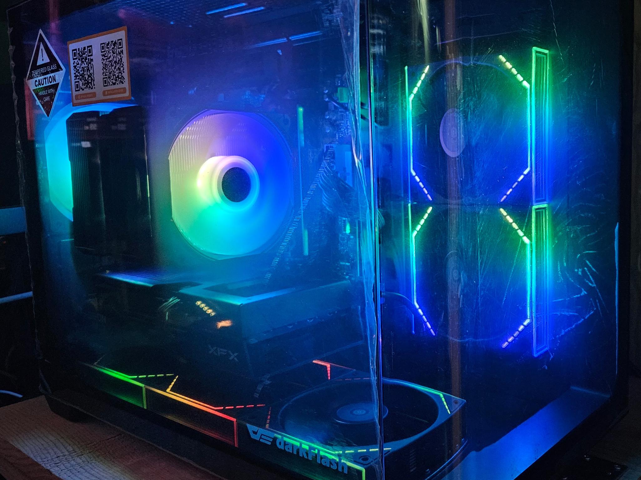 All new Ryzen 5 7500f with Rx 9060 XT 16GB