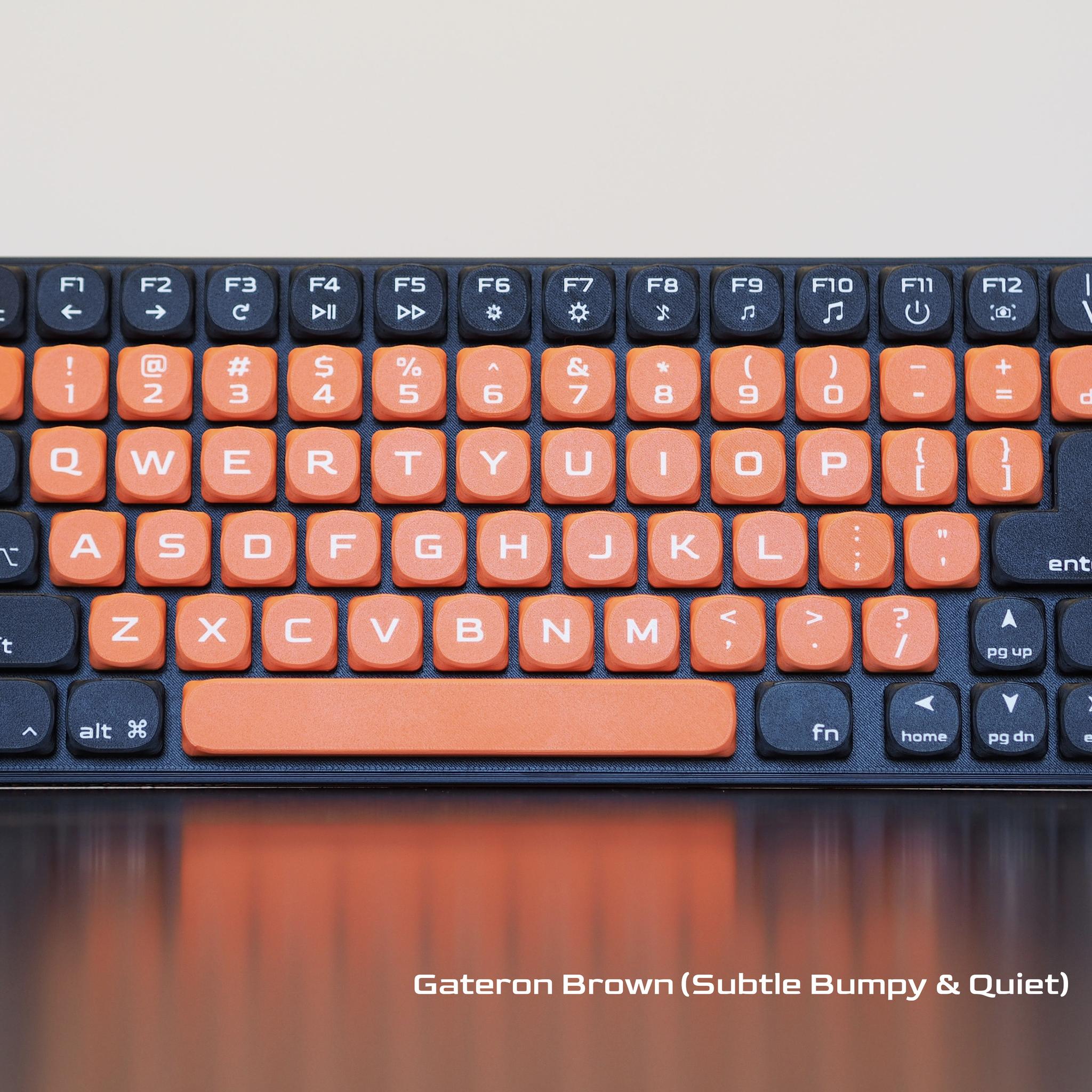 Low Profile 74-key Wired Mechanical Keyboard • Hot Swappable, Hand Assembled, Gaming, Travel, USB-C