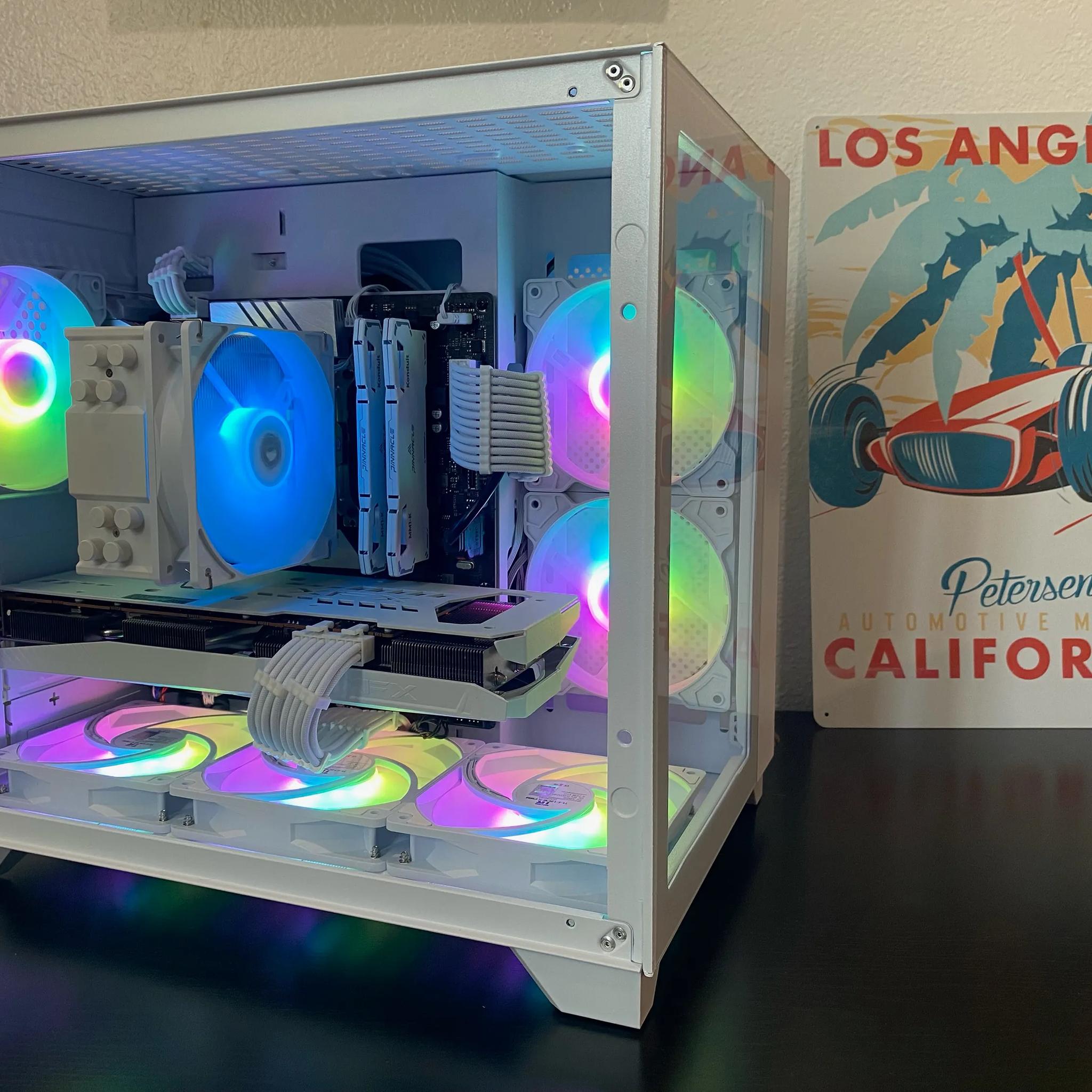 🧊🧊White 12600k + 6700 XT Gaming PC