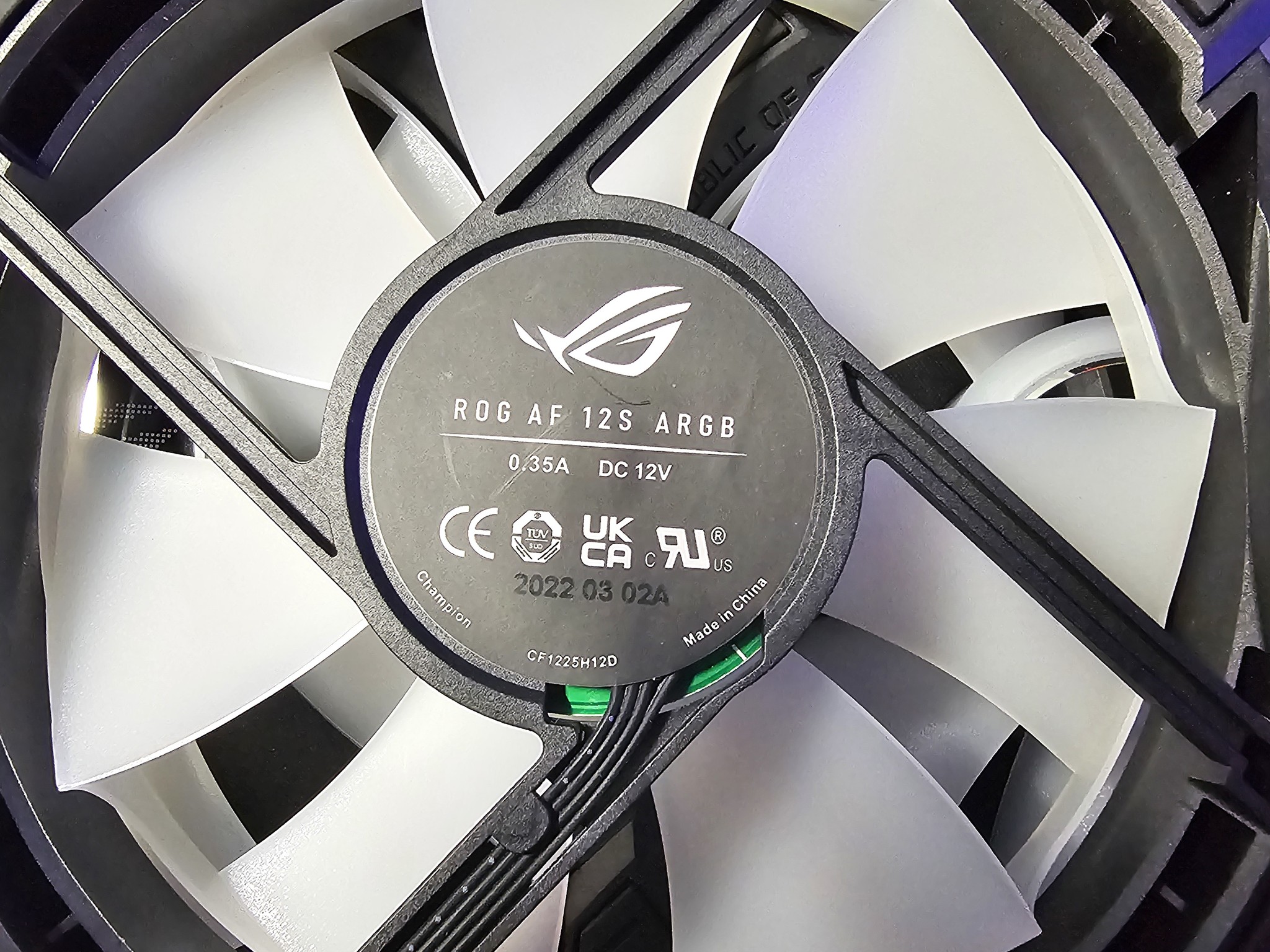 EVA01 Case Fans //  ASUS ROG AF 12S ARGB BLACK, Set of 3