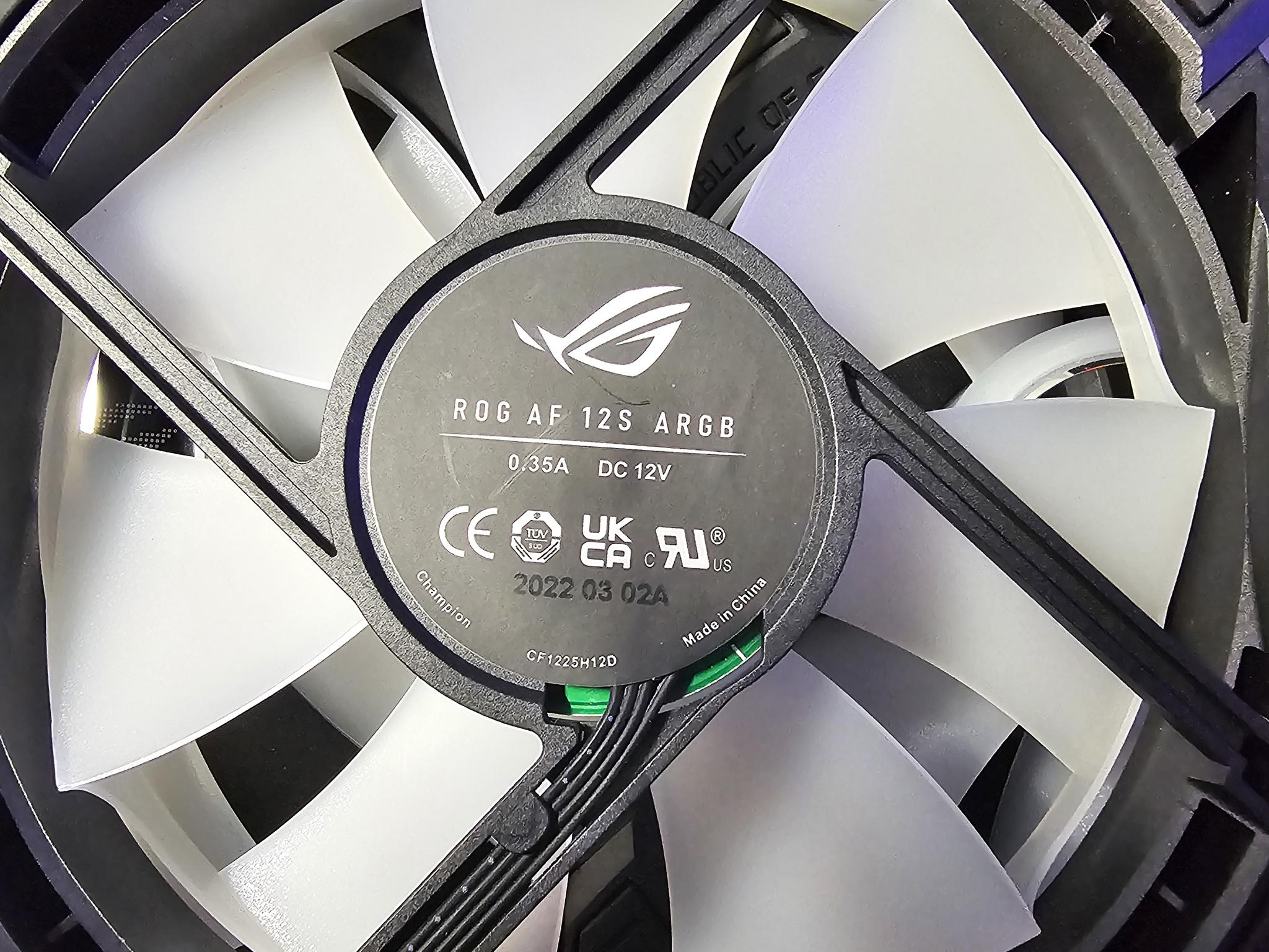 EVA01 Case Fans //  ASUS ROG AF 12S ARGB BLACK, Set of 3