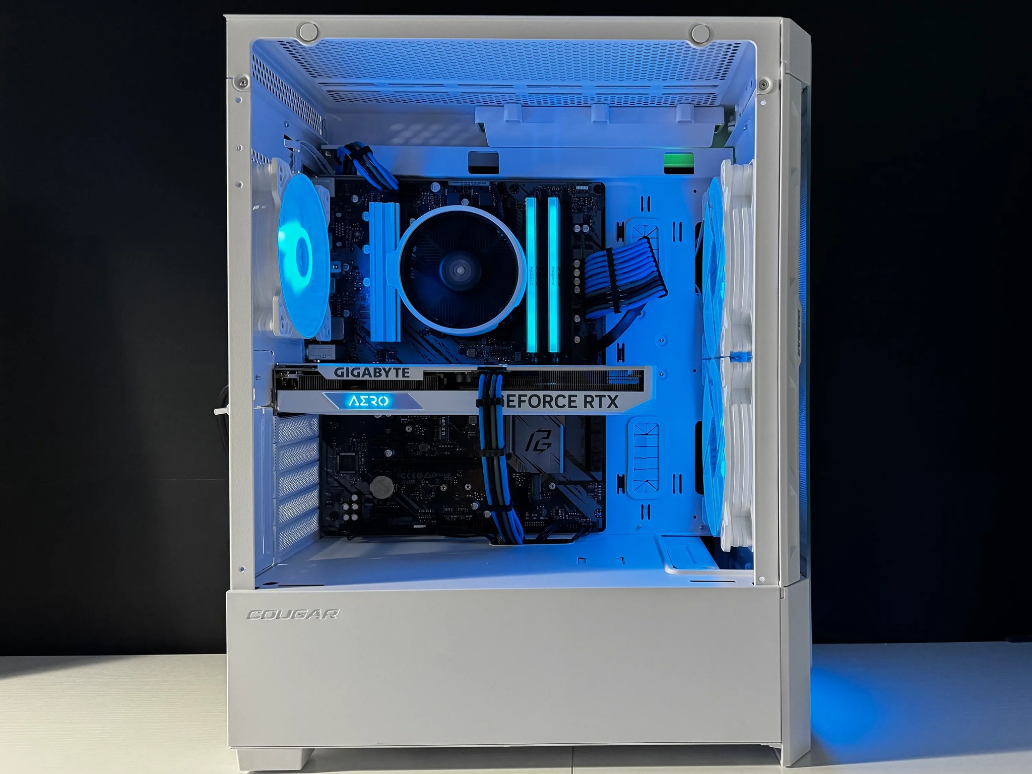 🌊OCEAN🌊Gaming PC | AMD Ryzen 5 3600 | 16GB DDR4 | RTX 4060 | 1TB m.2 SSD | Win11 PRO | Wi-Fi