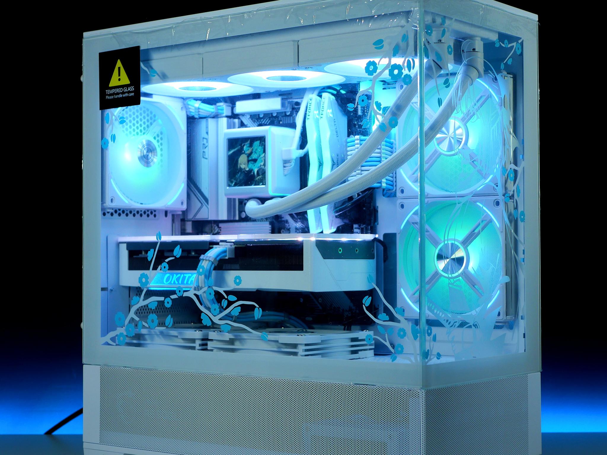 Sakura🗡Saber 🩵|🌸 RTX 4070, Ryzen 7500F, 32GB RAM, 1TB Gen 4.0 nvme