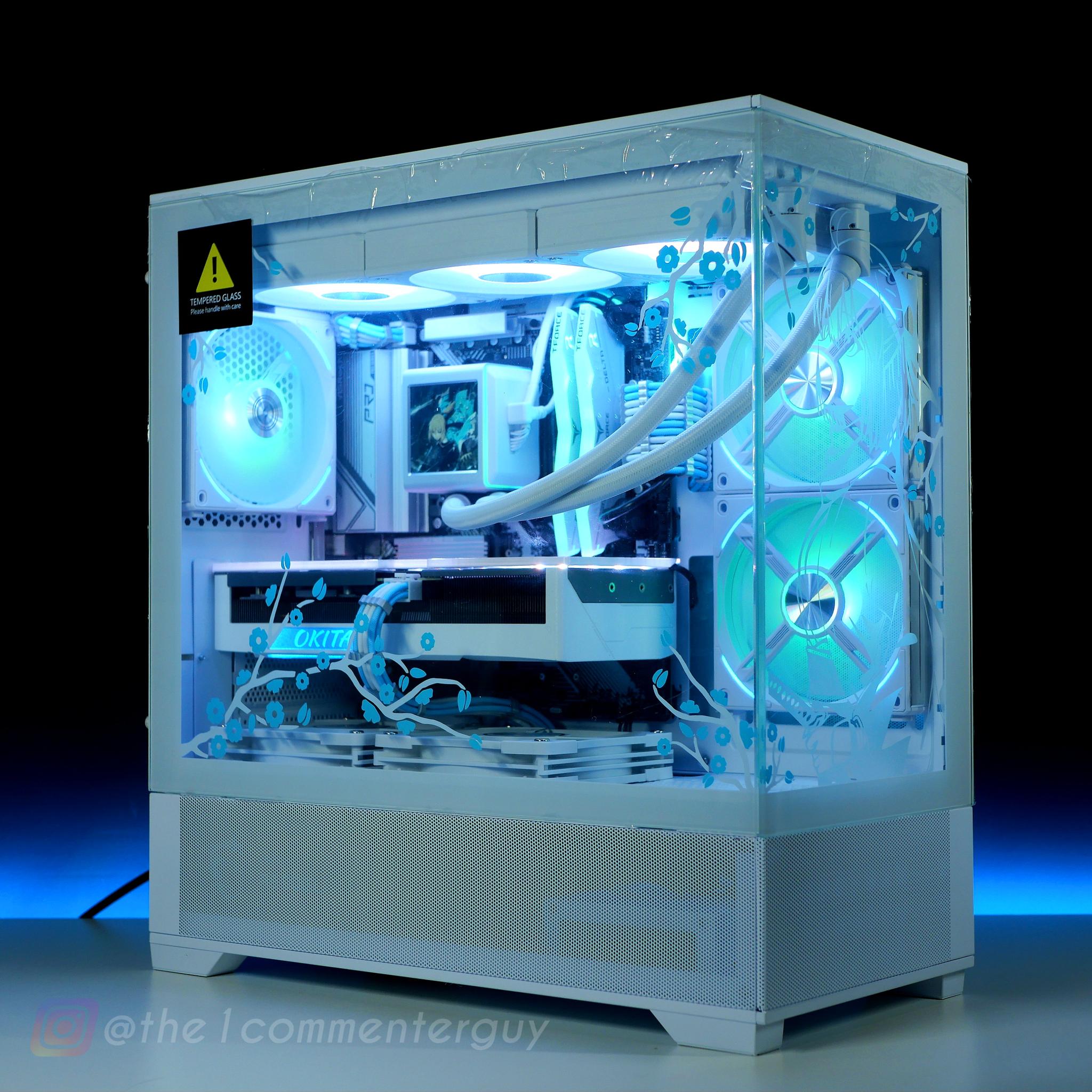 Sakura🗡Saber 🩵|🌸 RTX 4070, Ryzen 7500F, 32GB RAM, 1TB Gen 4.0 nvme