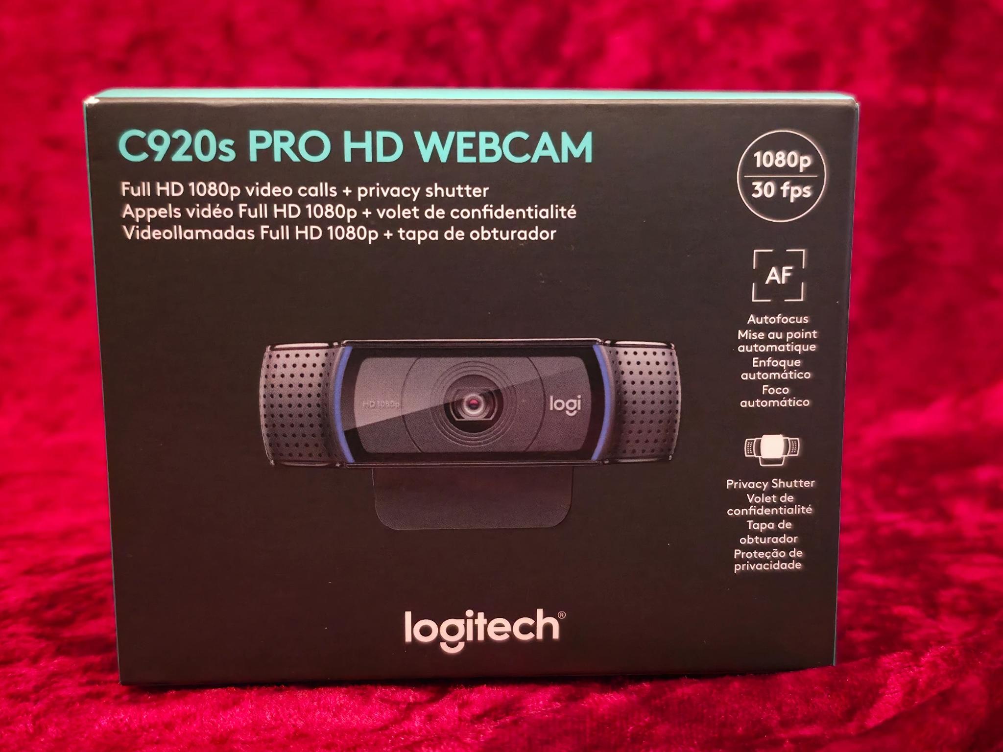 Logitech C920s Webcam