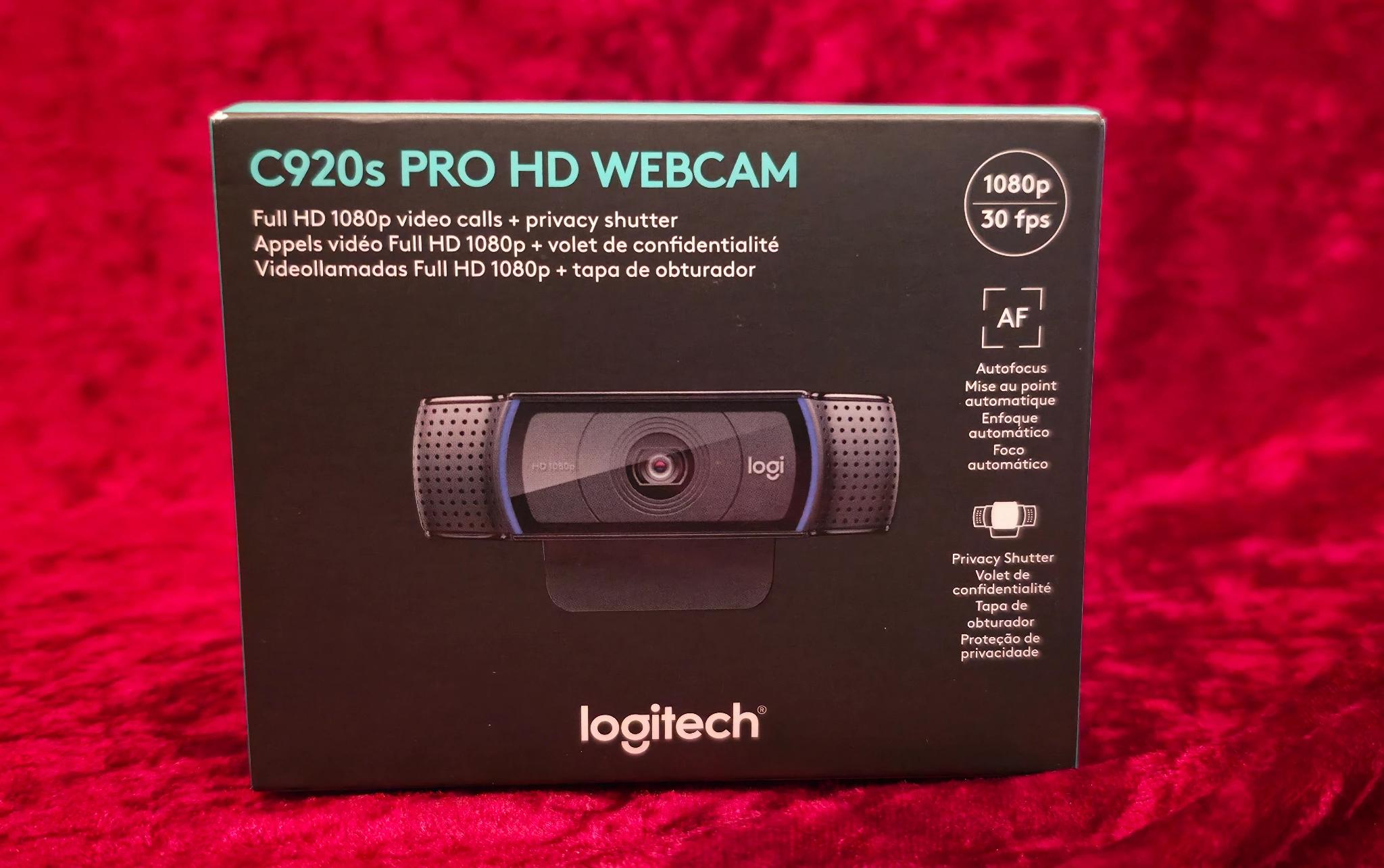 Logitech C920s Webcam