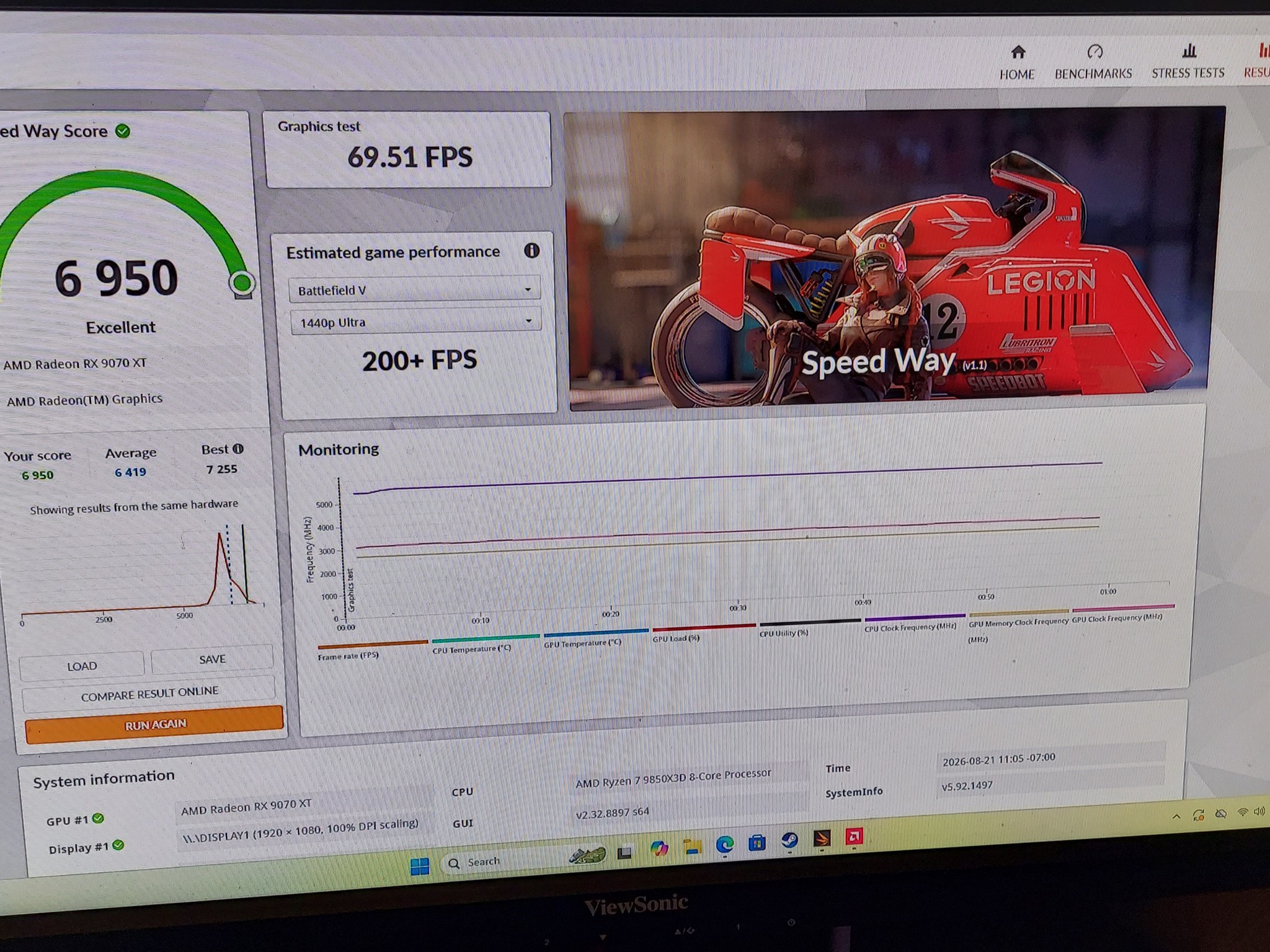 Aorus Ice 9850X3D/RX 9070XT Gaming PC