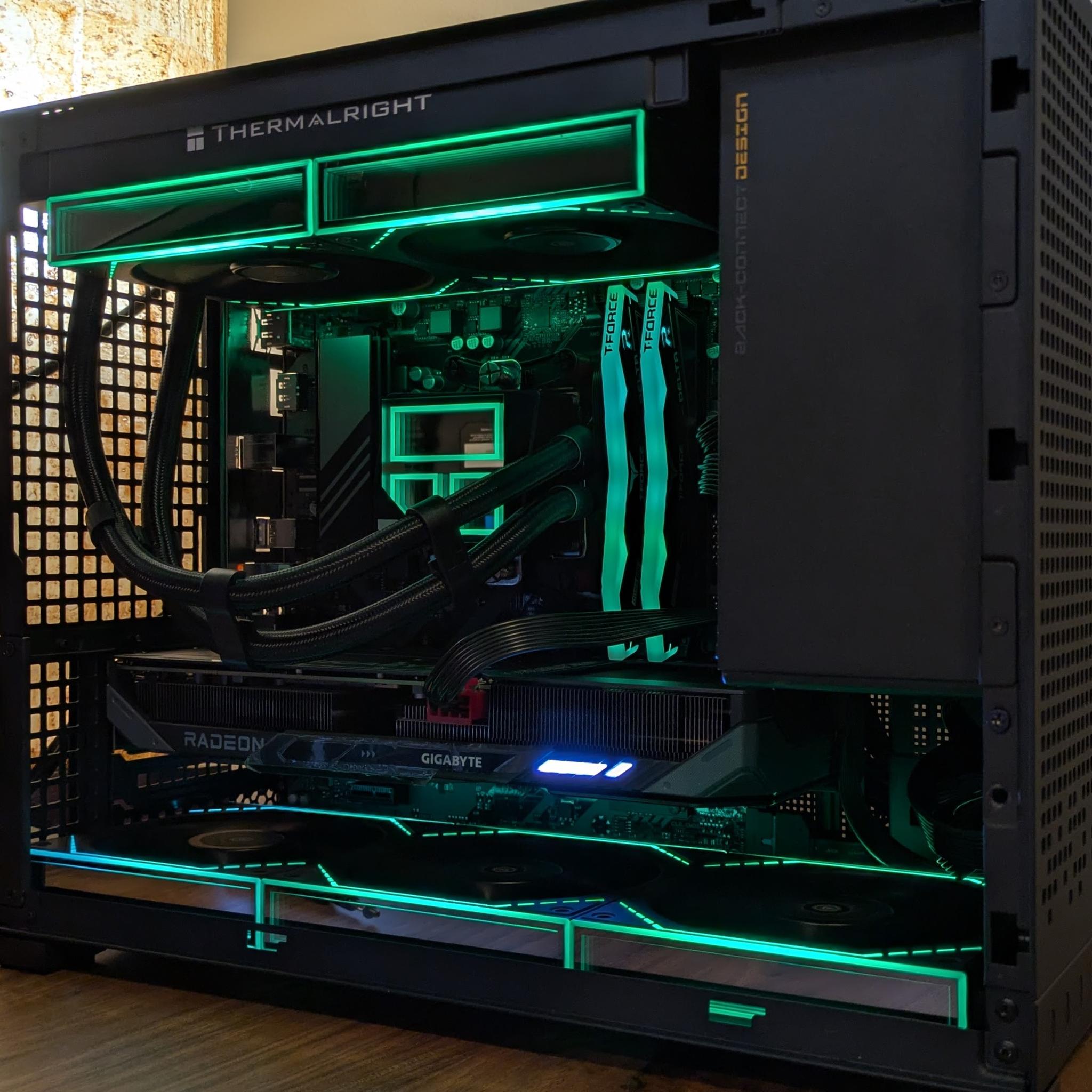 Compact | 9060xt | 7600x | 32GB DDR5 | 1TB SSD