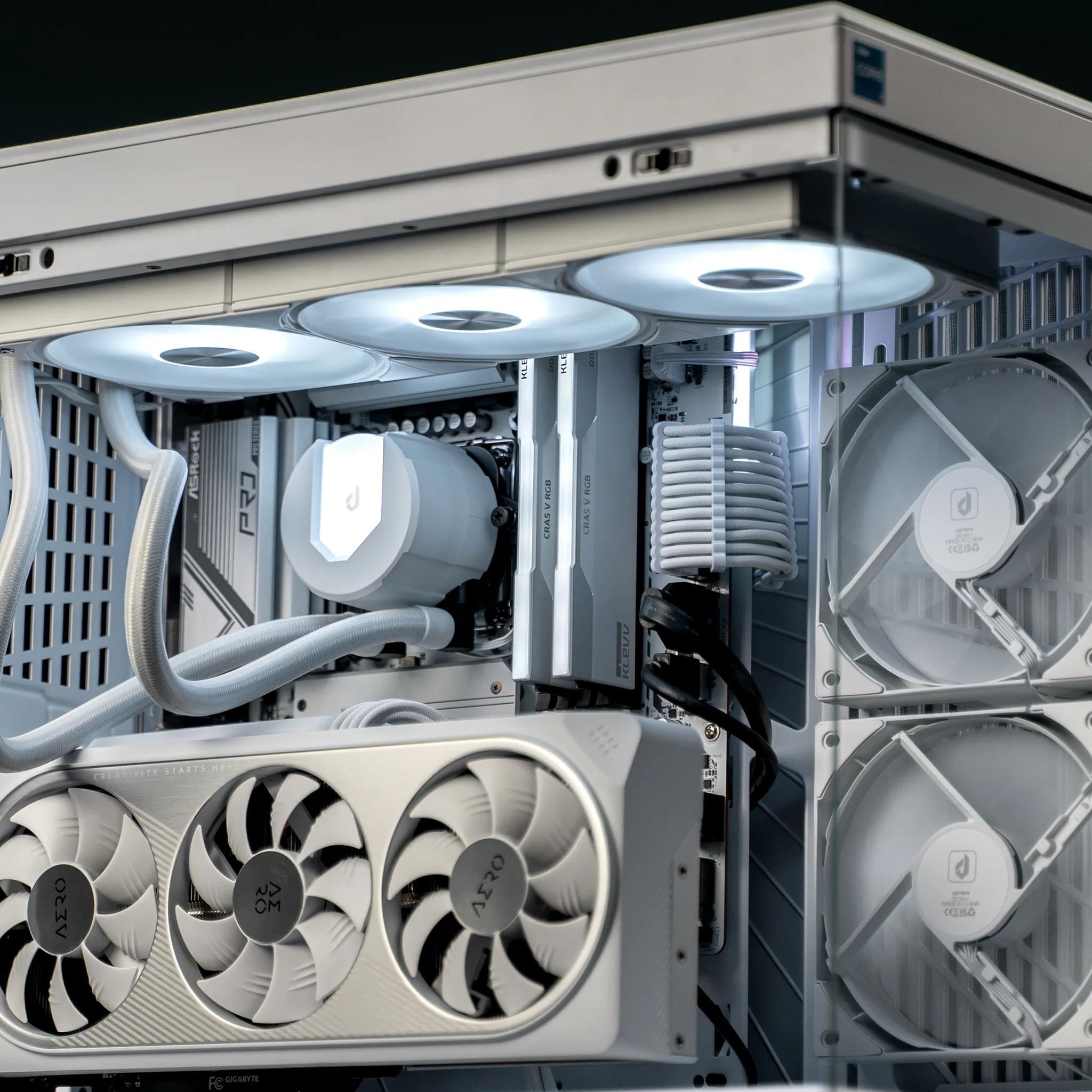 “CorpoLight” RTX 4070 i5 14600K 32GB Windows 11 Pro 2TB Workstation Gaming PC
