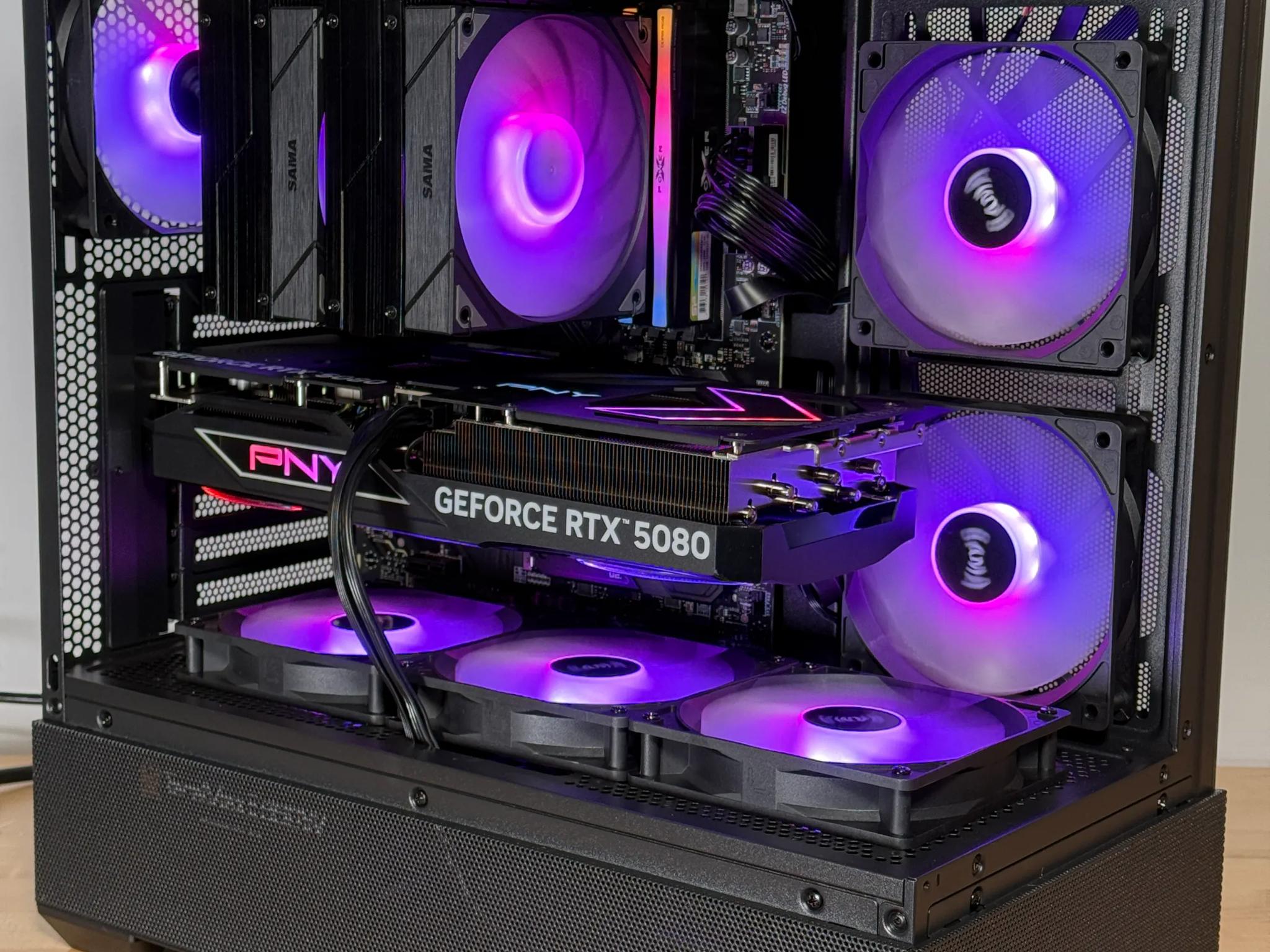 RTX 5080 Ryzen 9800X3D 64GB DDR5 4TB NVME GAMING PC