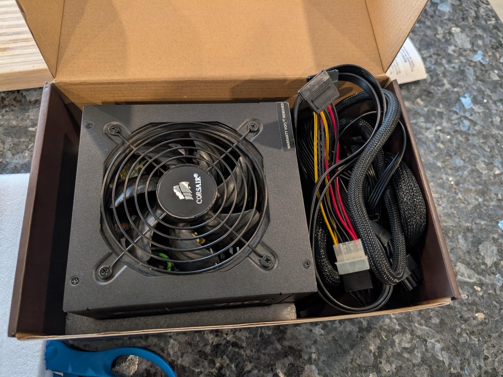 Corsair Ax750 750W Modular power supply PSU