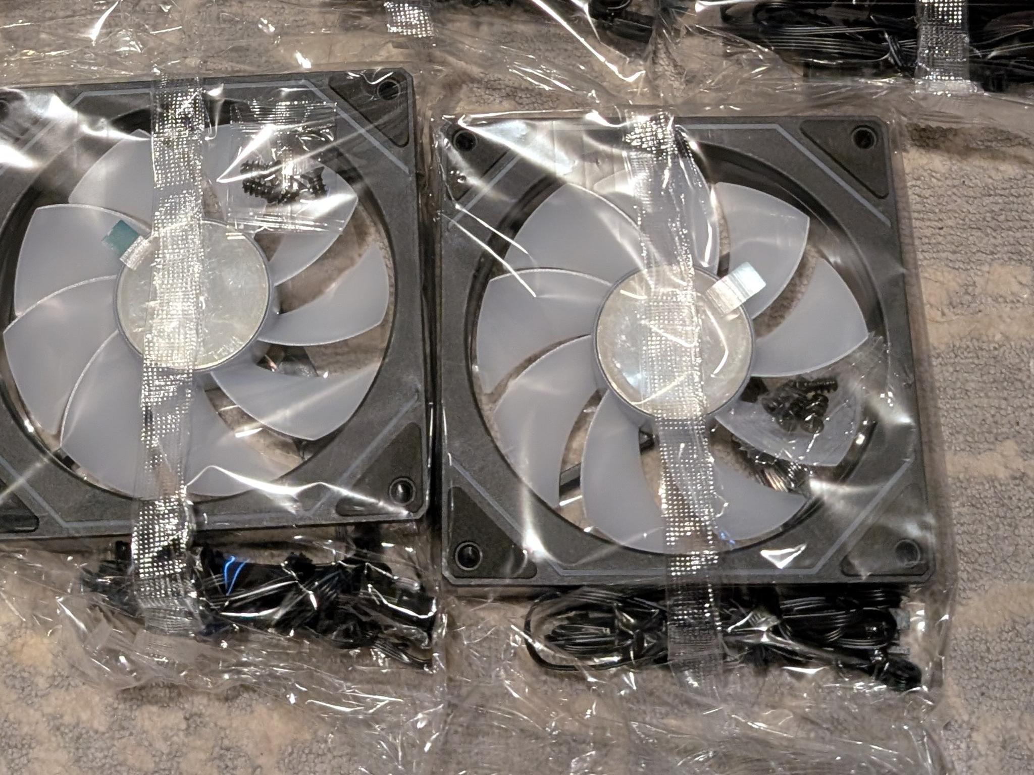 2 reverse infinity fans