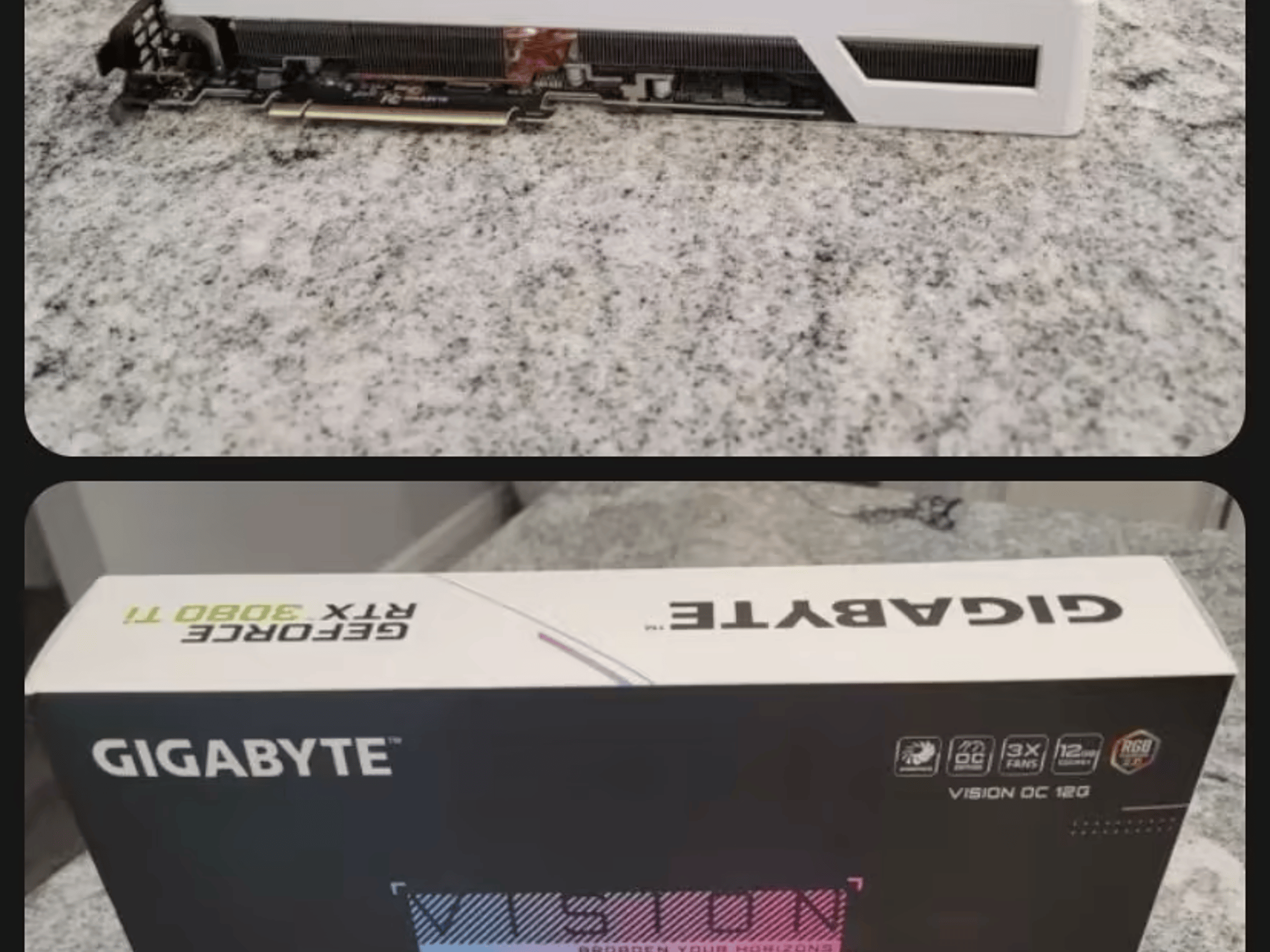 Gigabyte 3080ti Vision Overclocked 