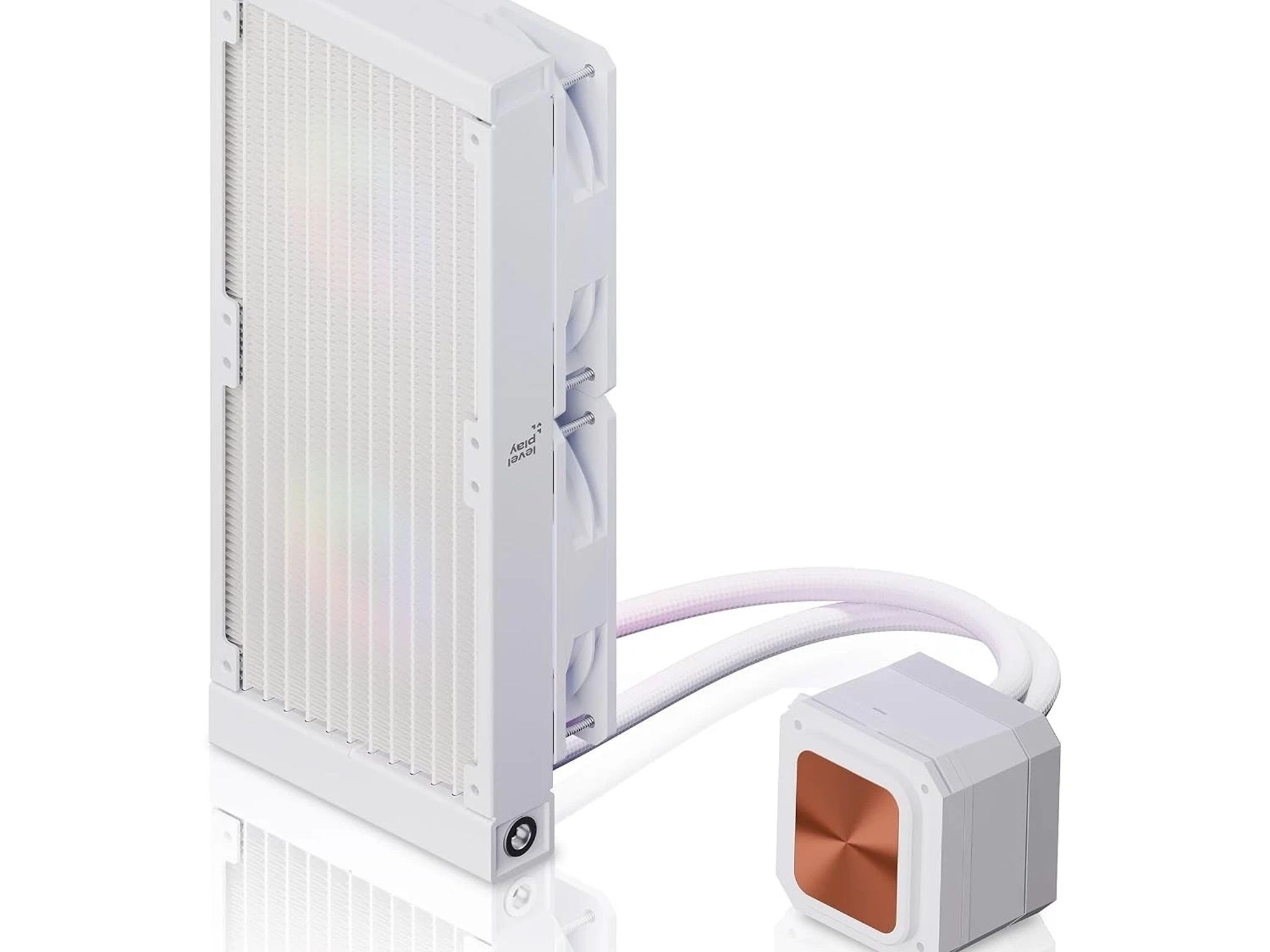 Levelplay Combat CL240 AIO Liquid Cooler -WHITE (NEW)