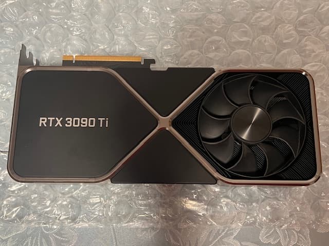 NVIDIA GeForce RTX 3090 Ti Founders Edition Dual Fan 24GB GDDR6X PCIe 4.0 Graphics Card