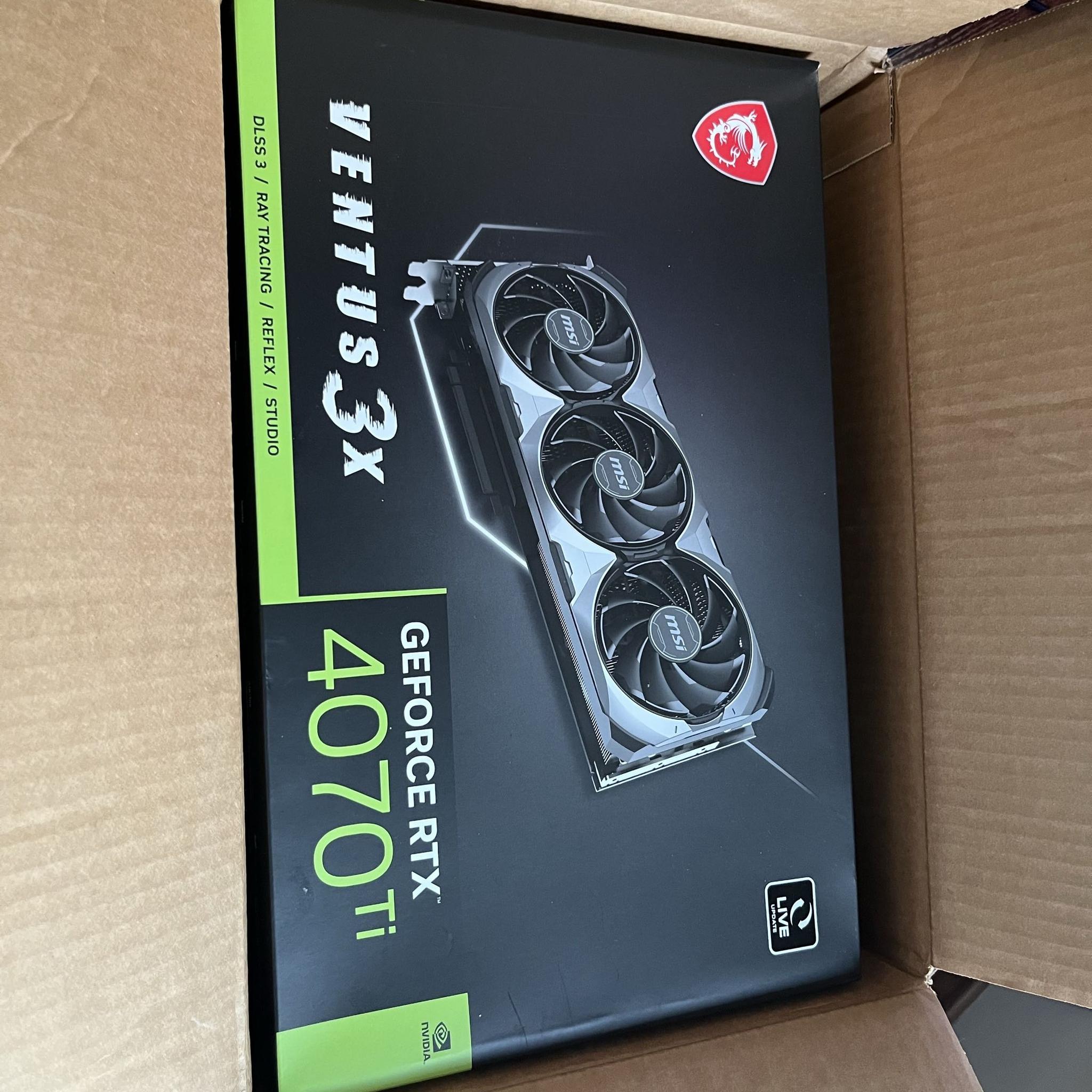 MSI Ventus GeForce RTX 4070 Ti 12GB