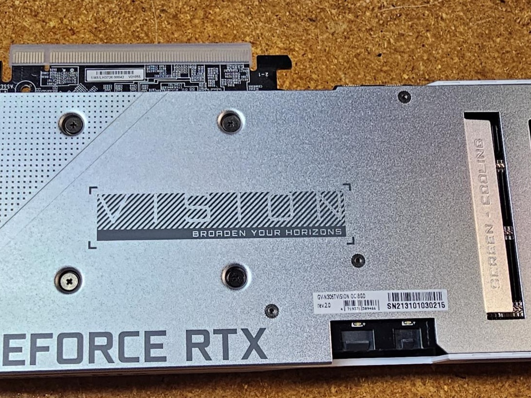 Gigabyte GeForce RTX™ 3060 Ti VISION OC 8G
