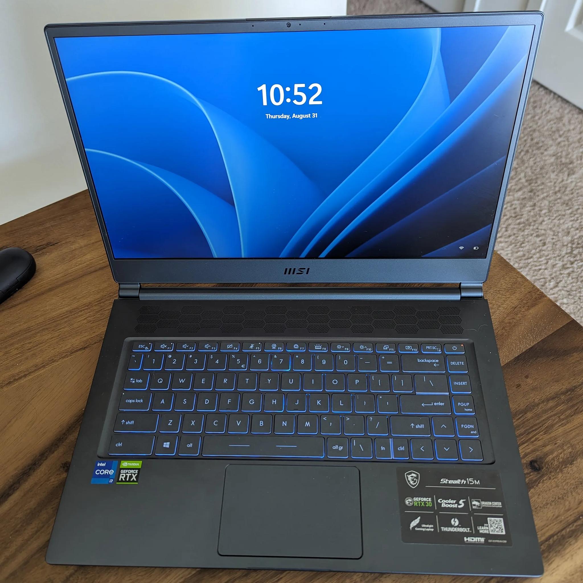 MSI Stealth 15M