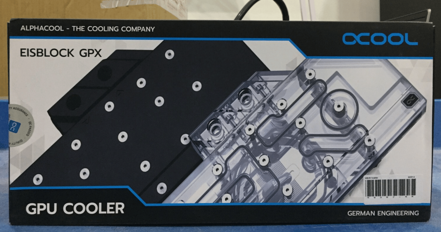 Alphacool ES RTX 4090 Reference GPU Water Block with Backplate 13395 - New