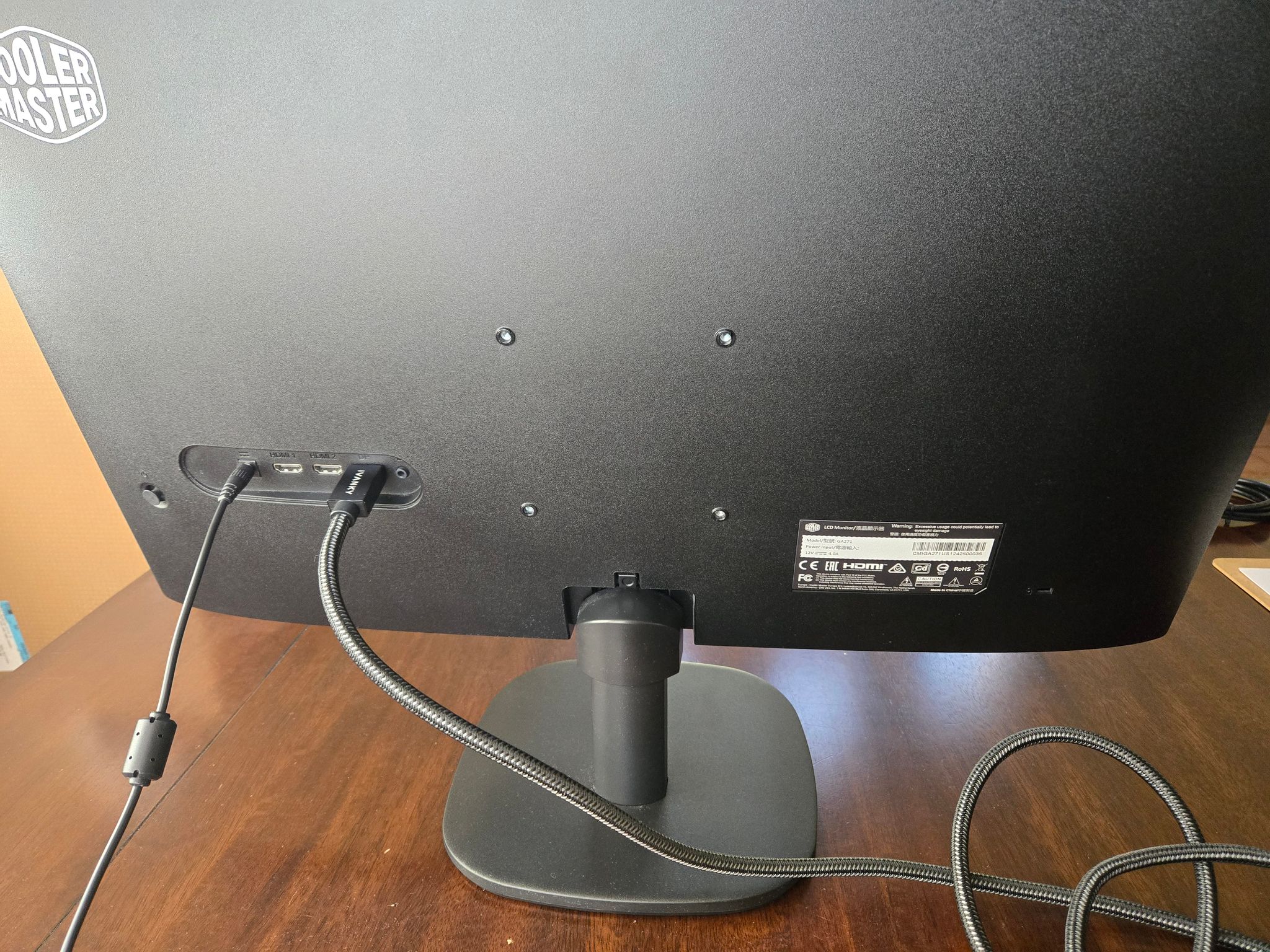 Cooler Master GA271 Monitor 27" (1440p/100Hz)